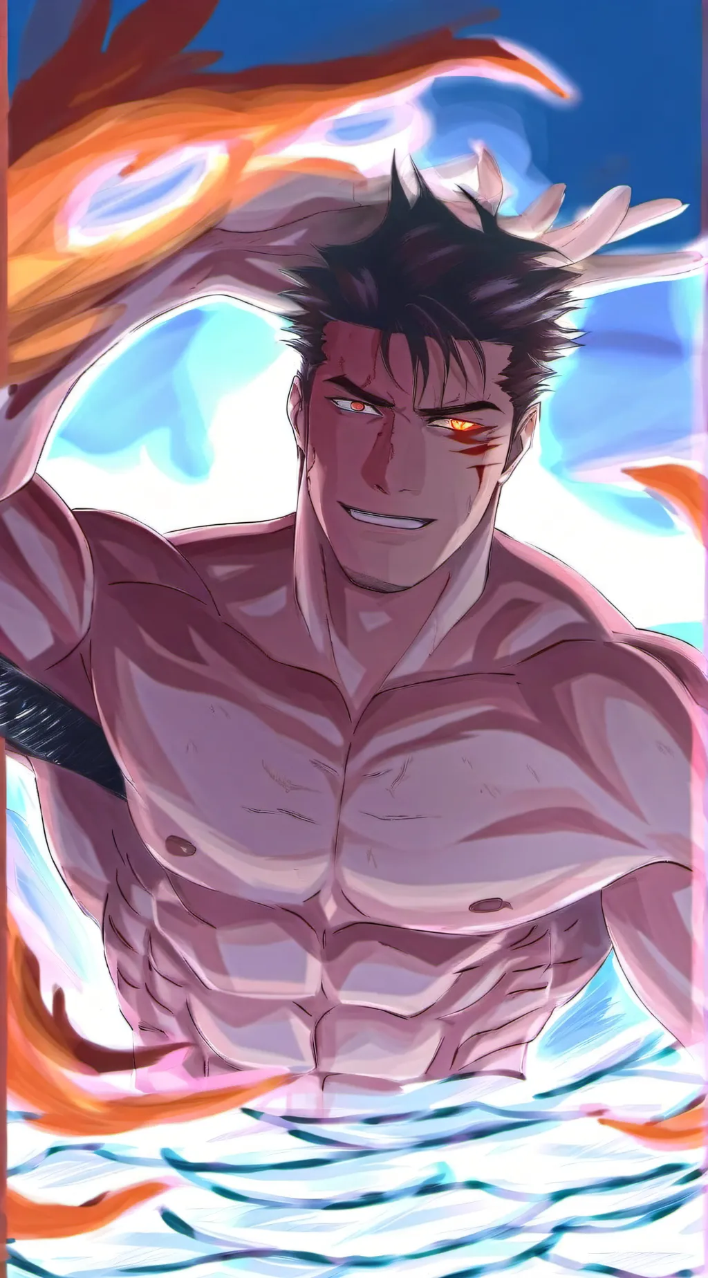 ai character: Ōdenta background