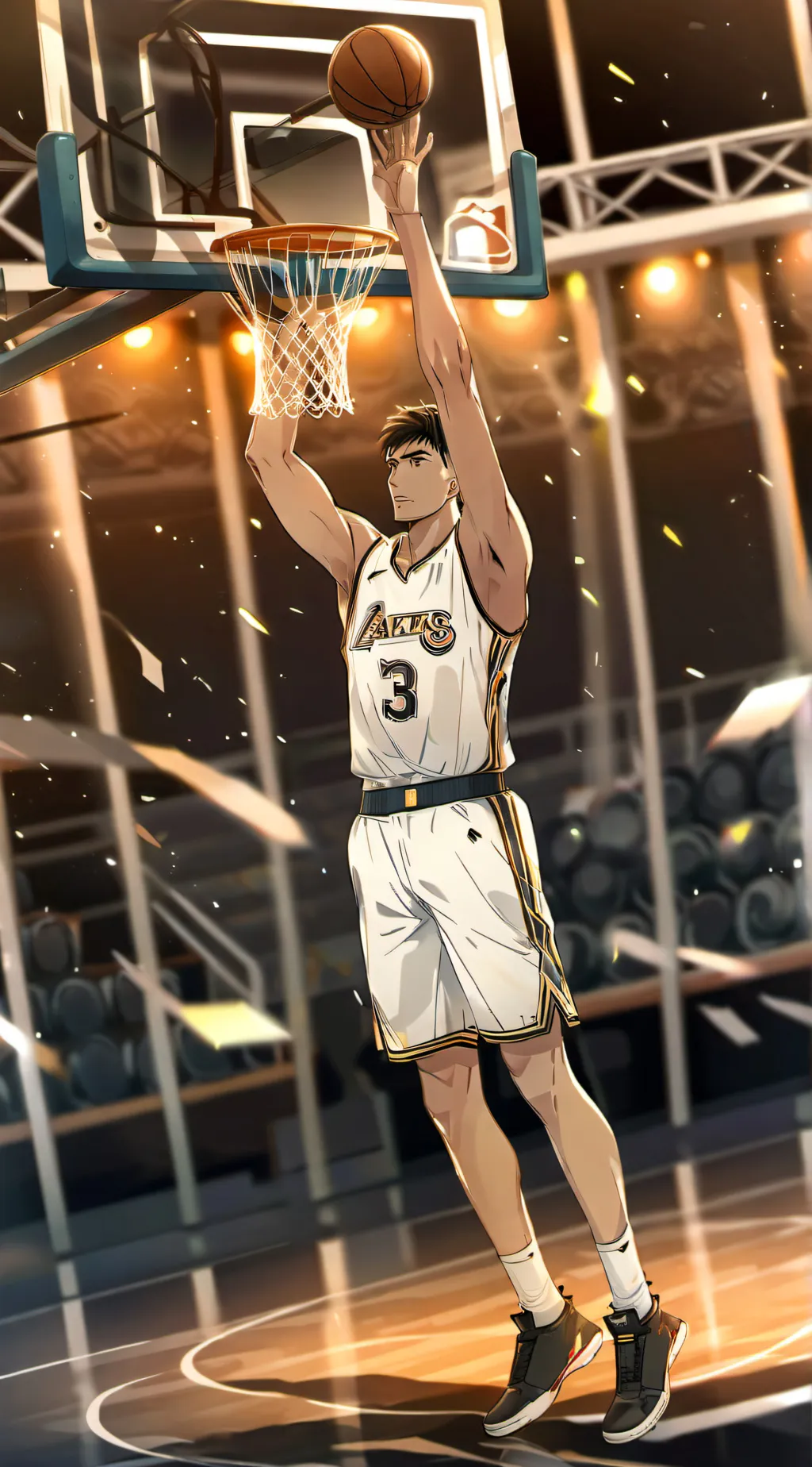 ai character: Basketball career background