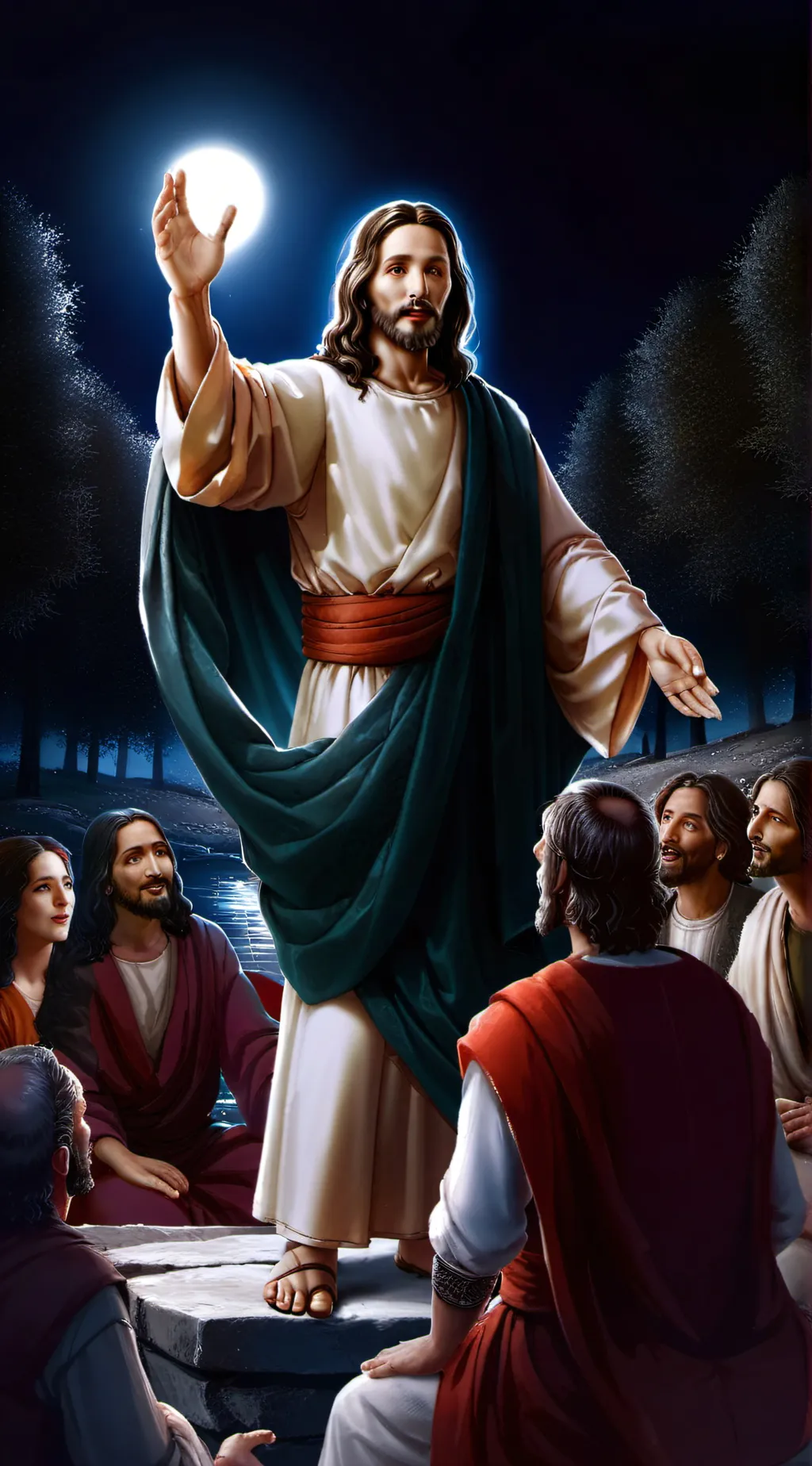 ai character: The bible background