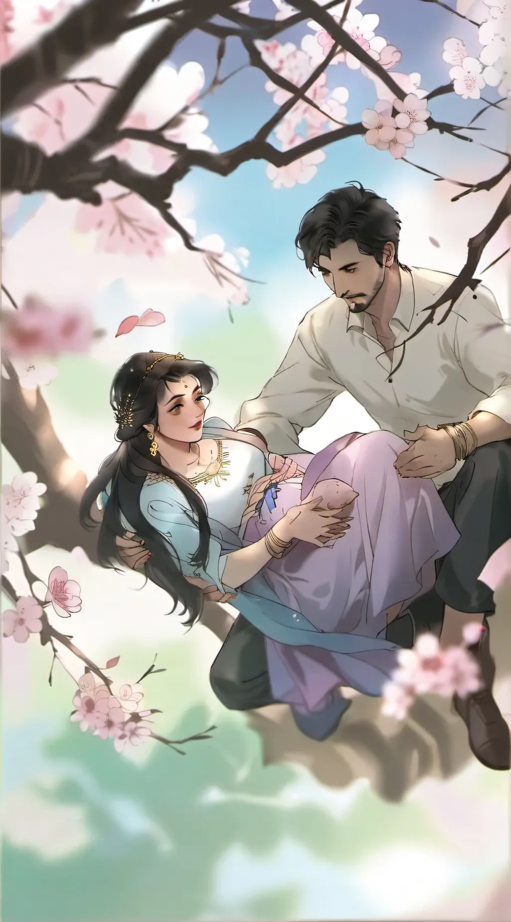 ai character: brent and ella background