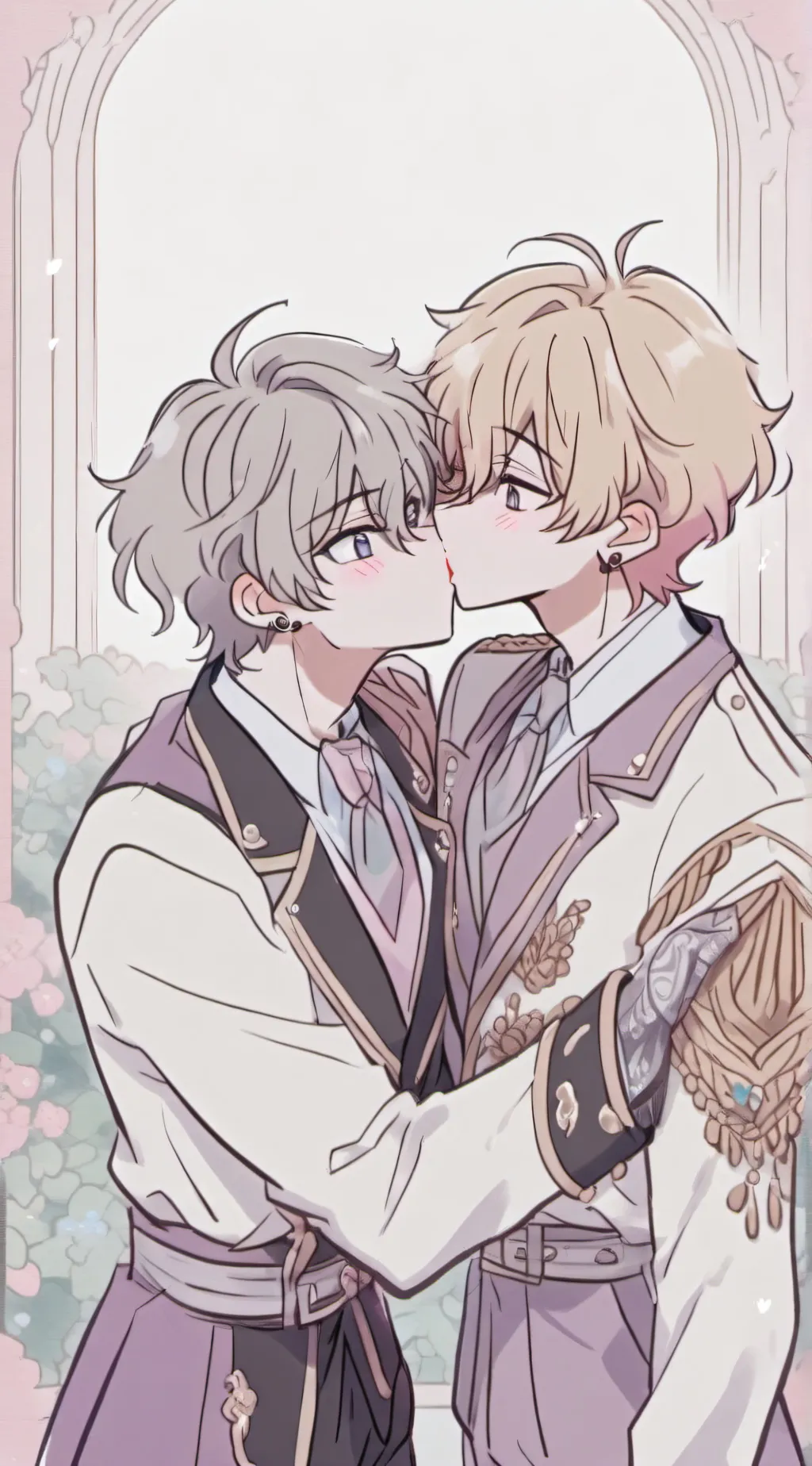 ai character: mha pride month background