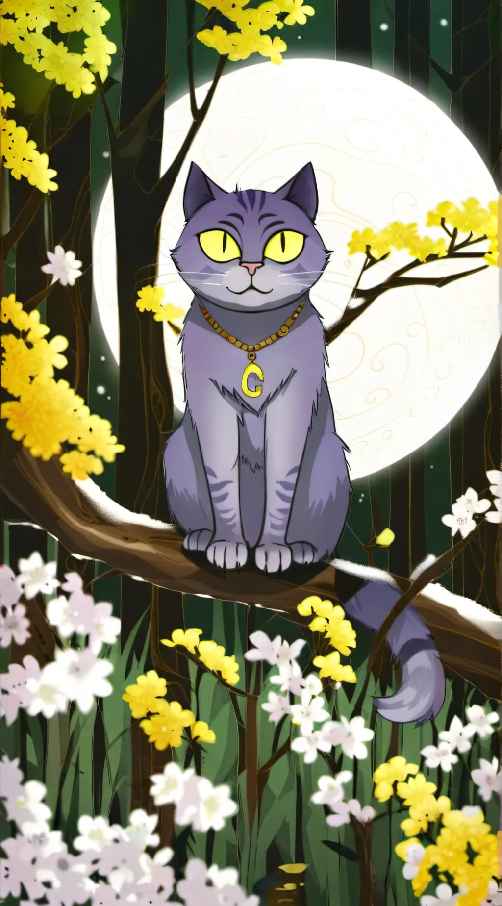 ai character: Catnap background