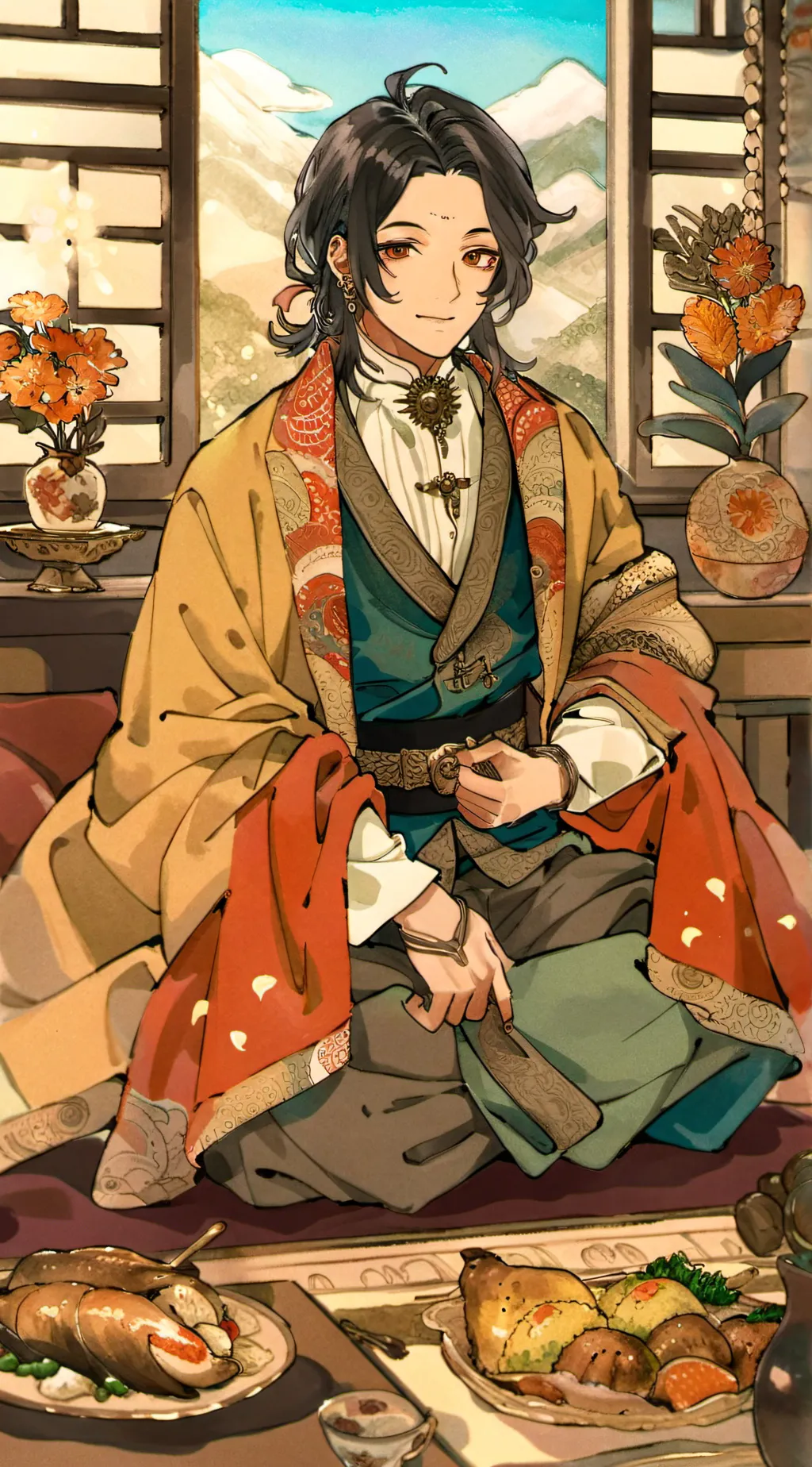 ai character: MHA  background