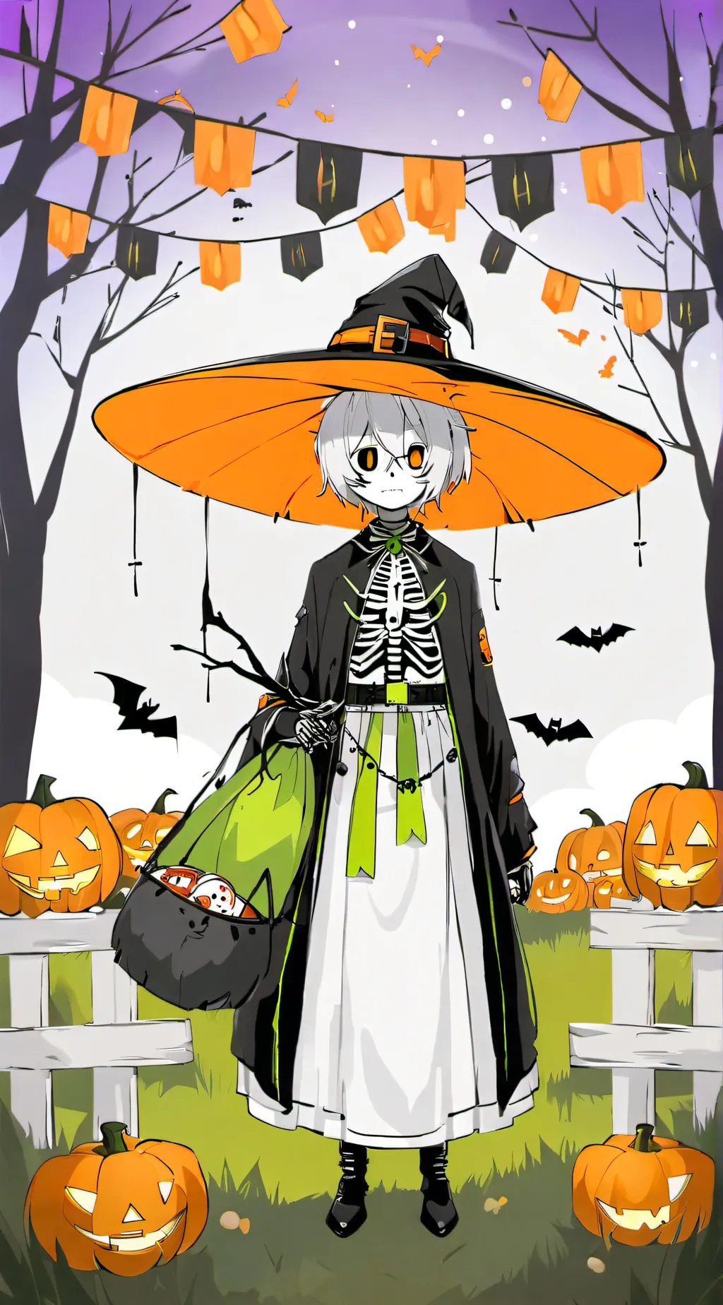 ai character: Salem background