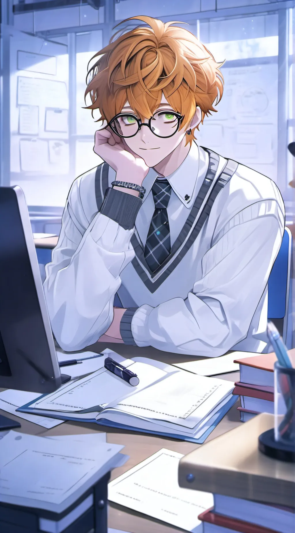 ai character: Archie background