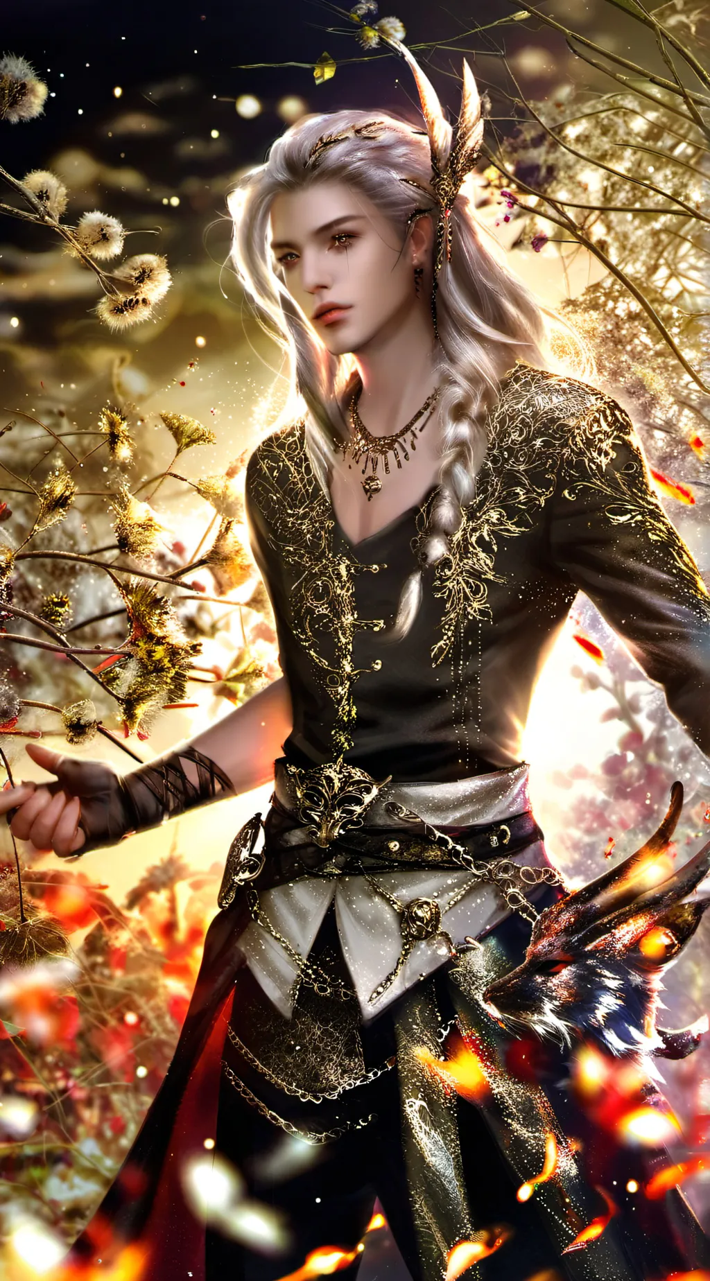 ai character: Xzavier  background