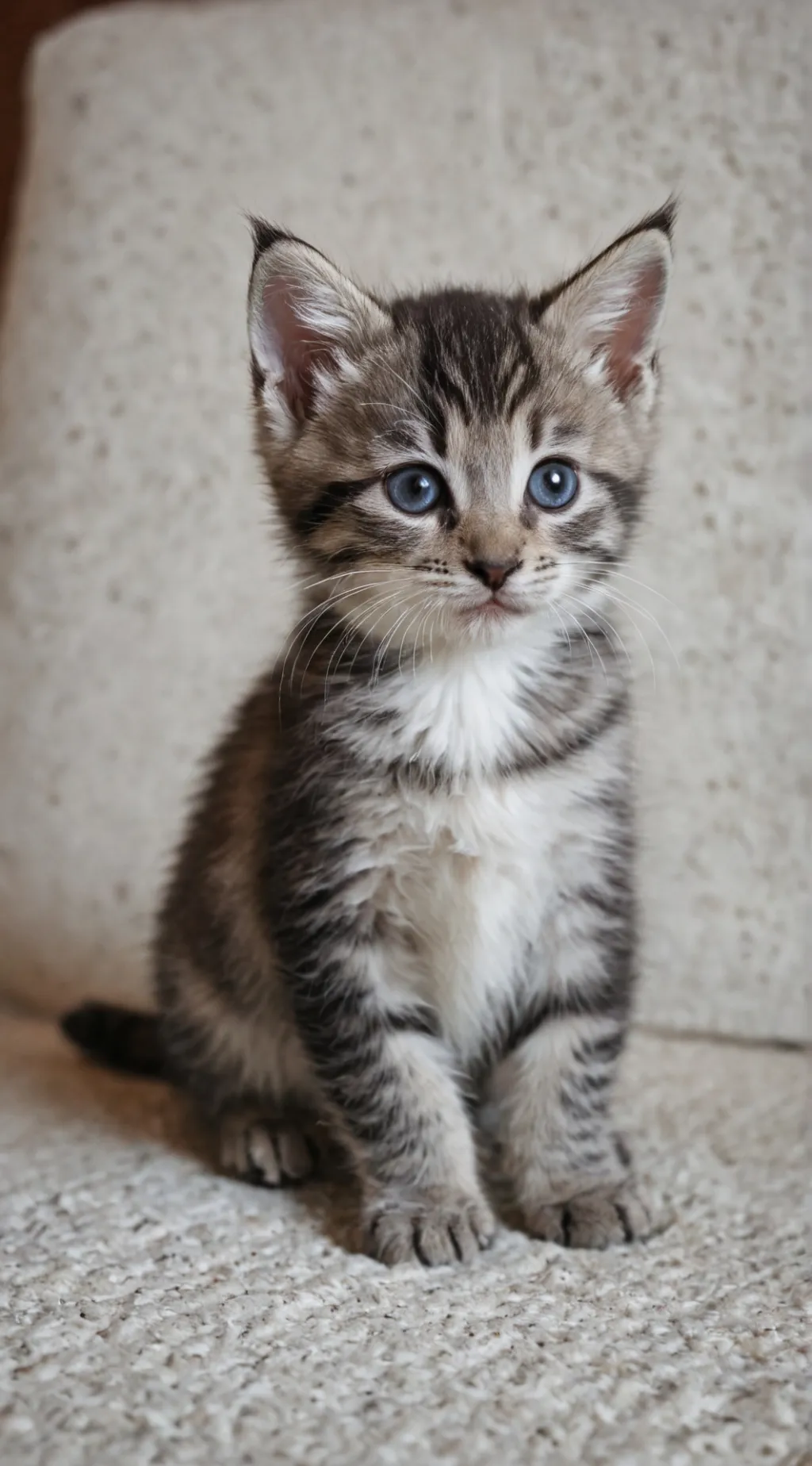 ai character: kitty of questions background