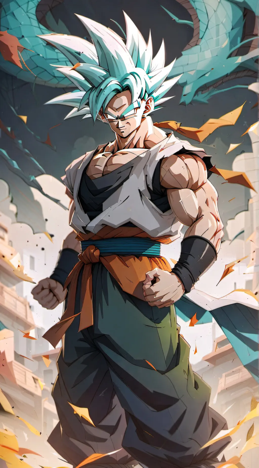 ai character: Dragon Ball Rising background