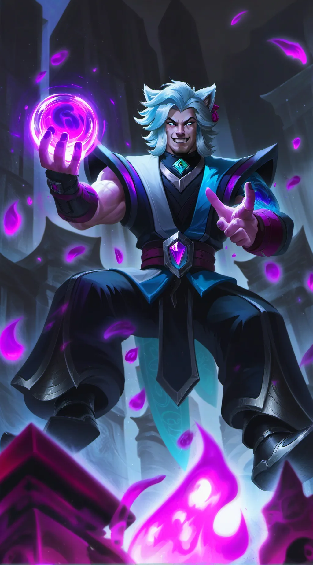 ai character: i always come back background