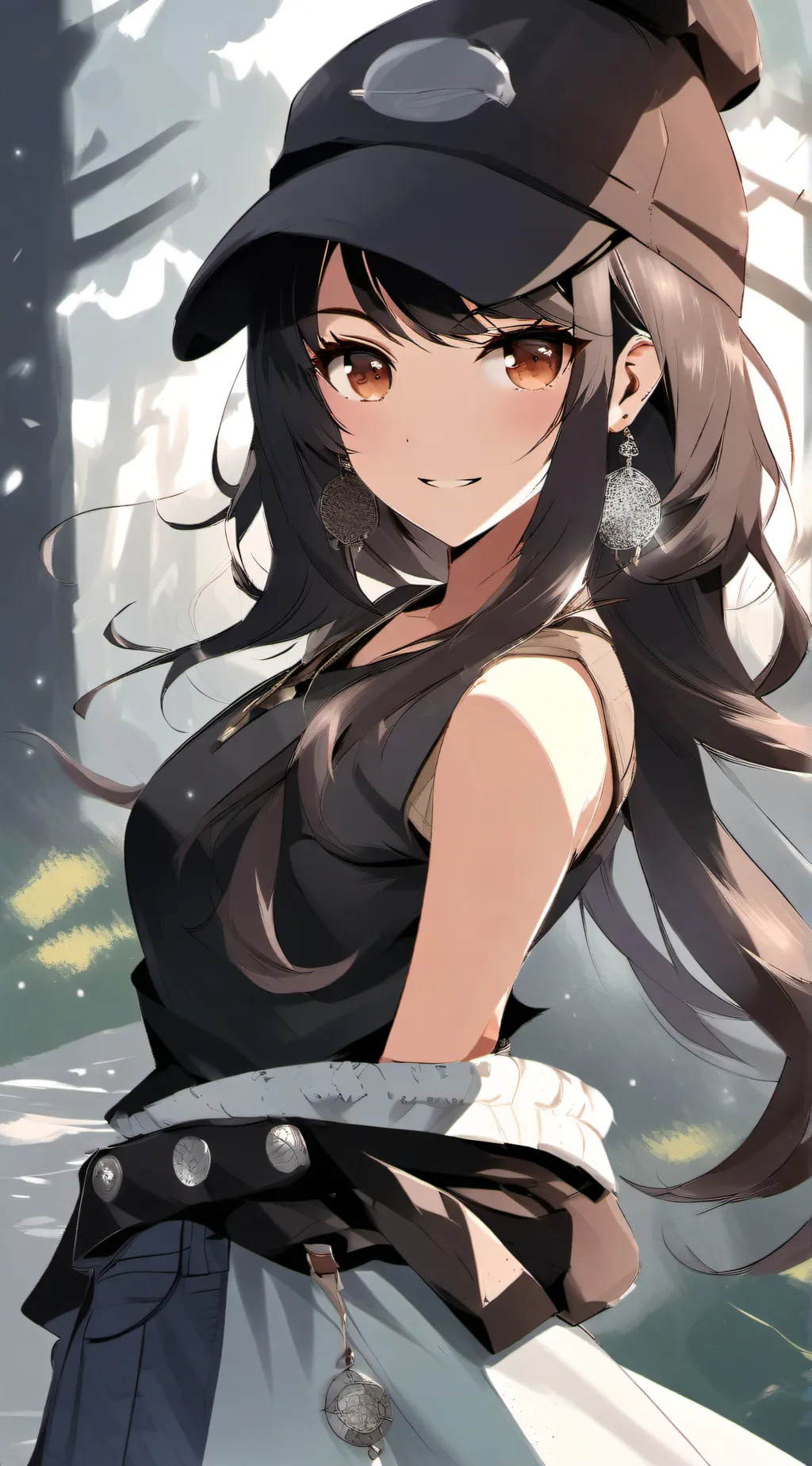 ai character: Motle background