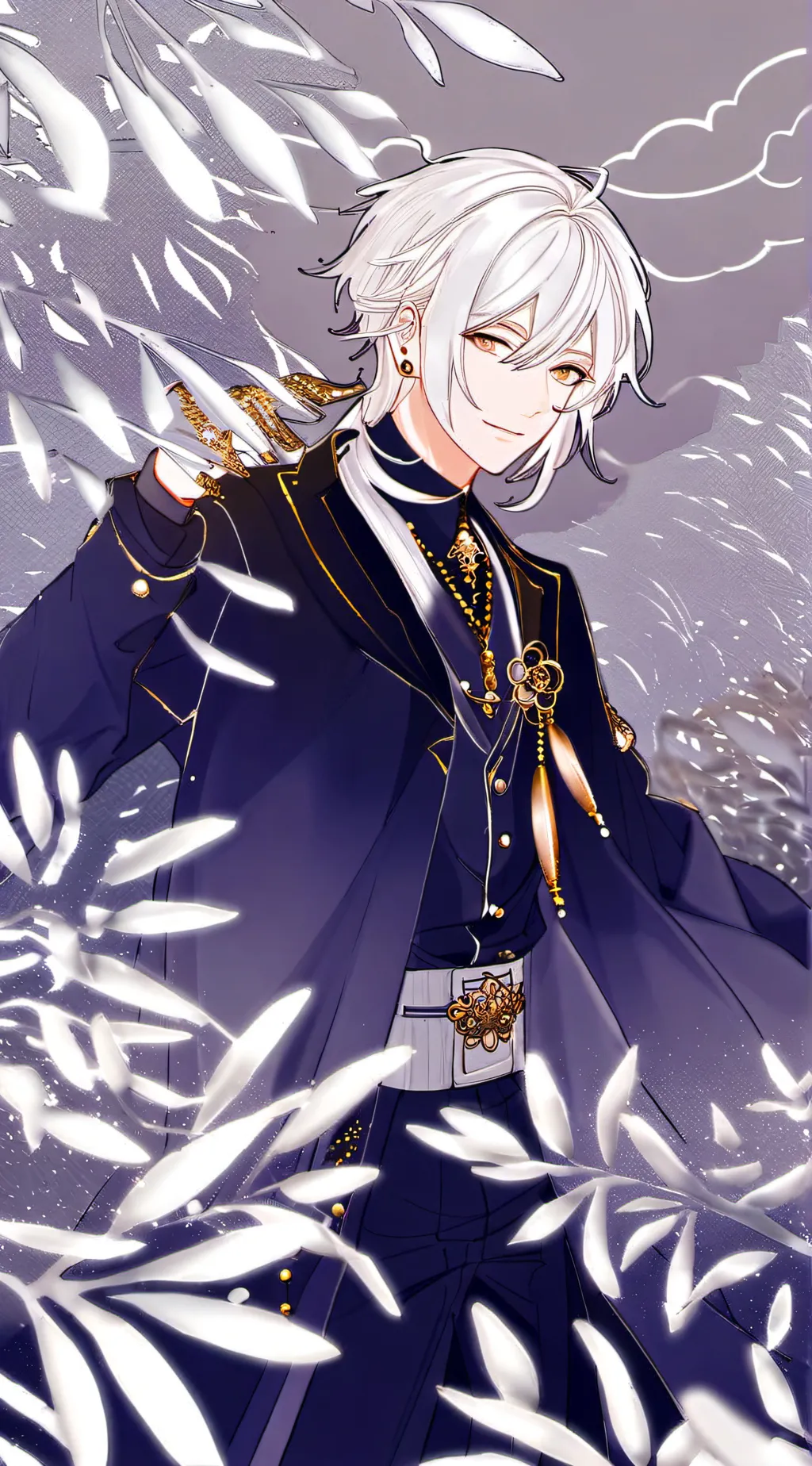 ai character: Liam & Noah background