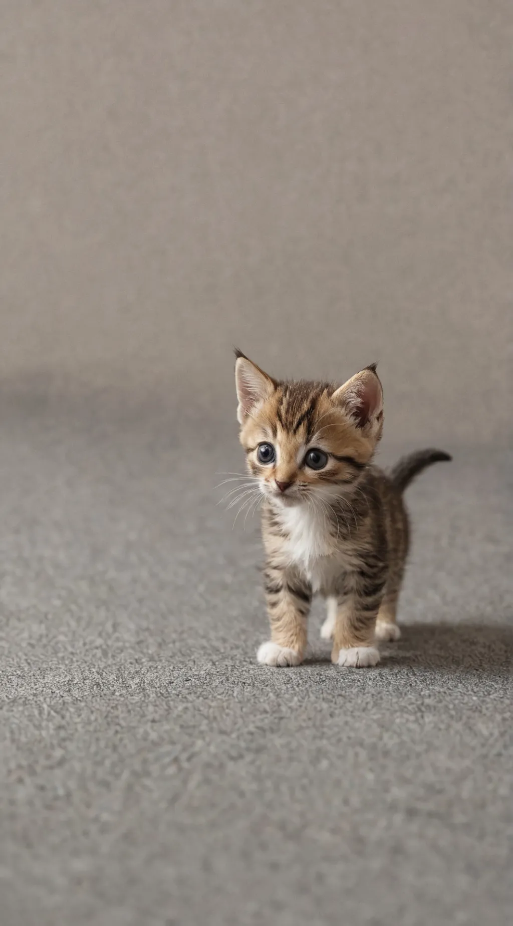 ai character: tiniest kitten background