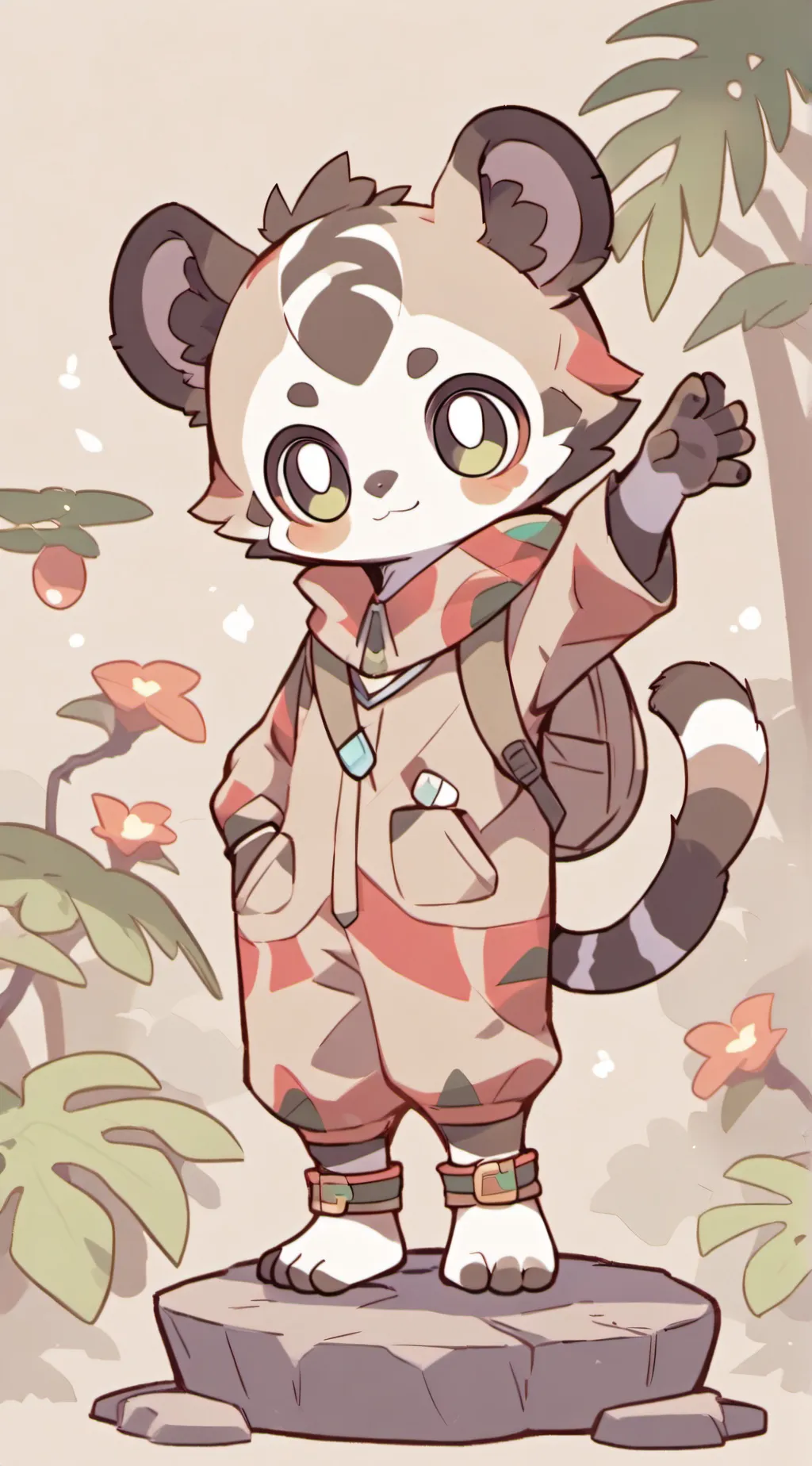 ai character: school  background