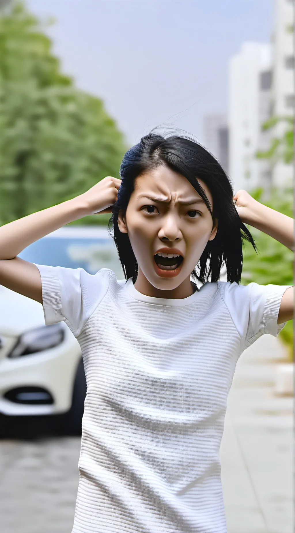 ai character: Karen  background