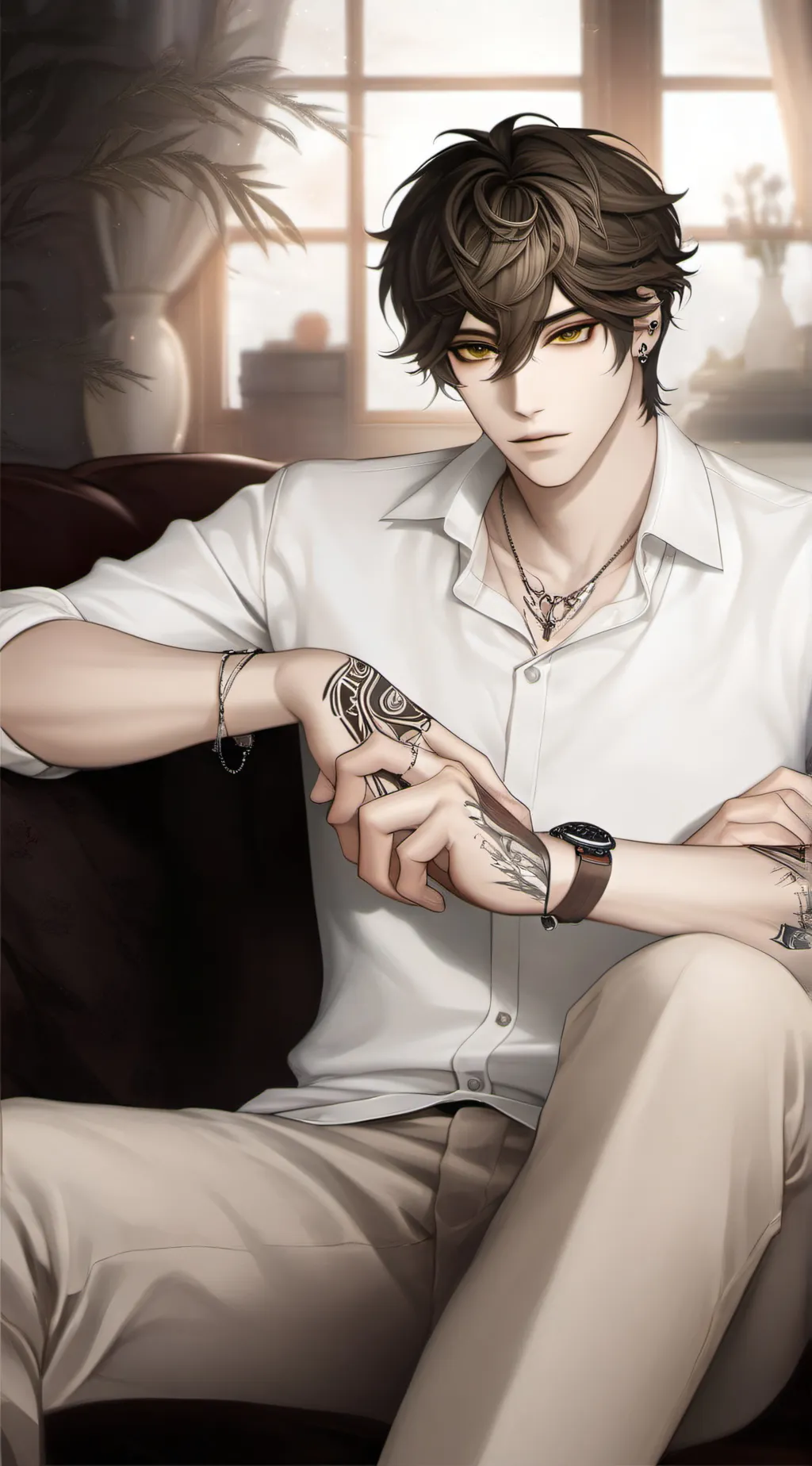 ai character: luke background