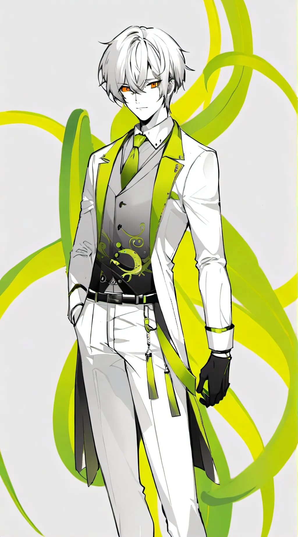 ai character: Helix Wills background