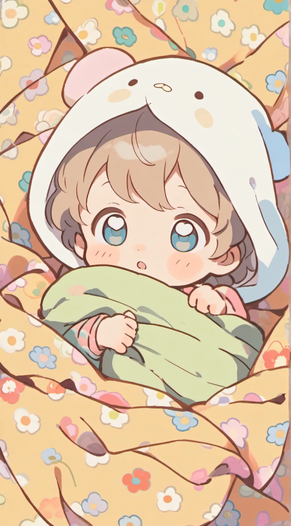 ai character: Little Deku background