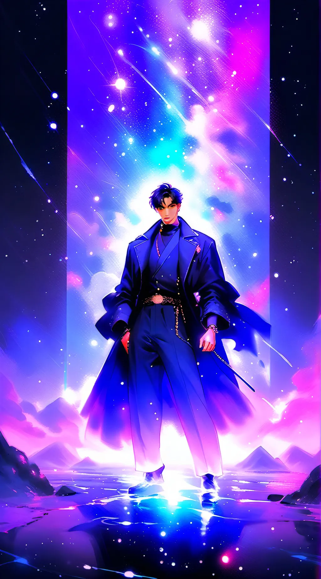 ai character: Lexus background