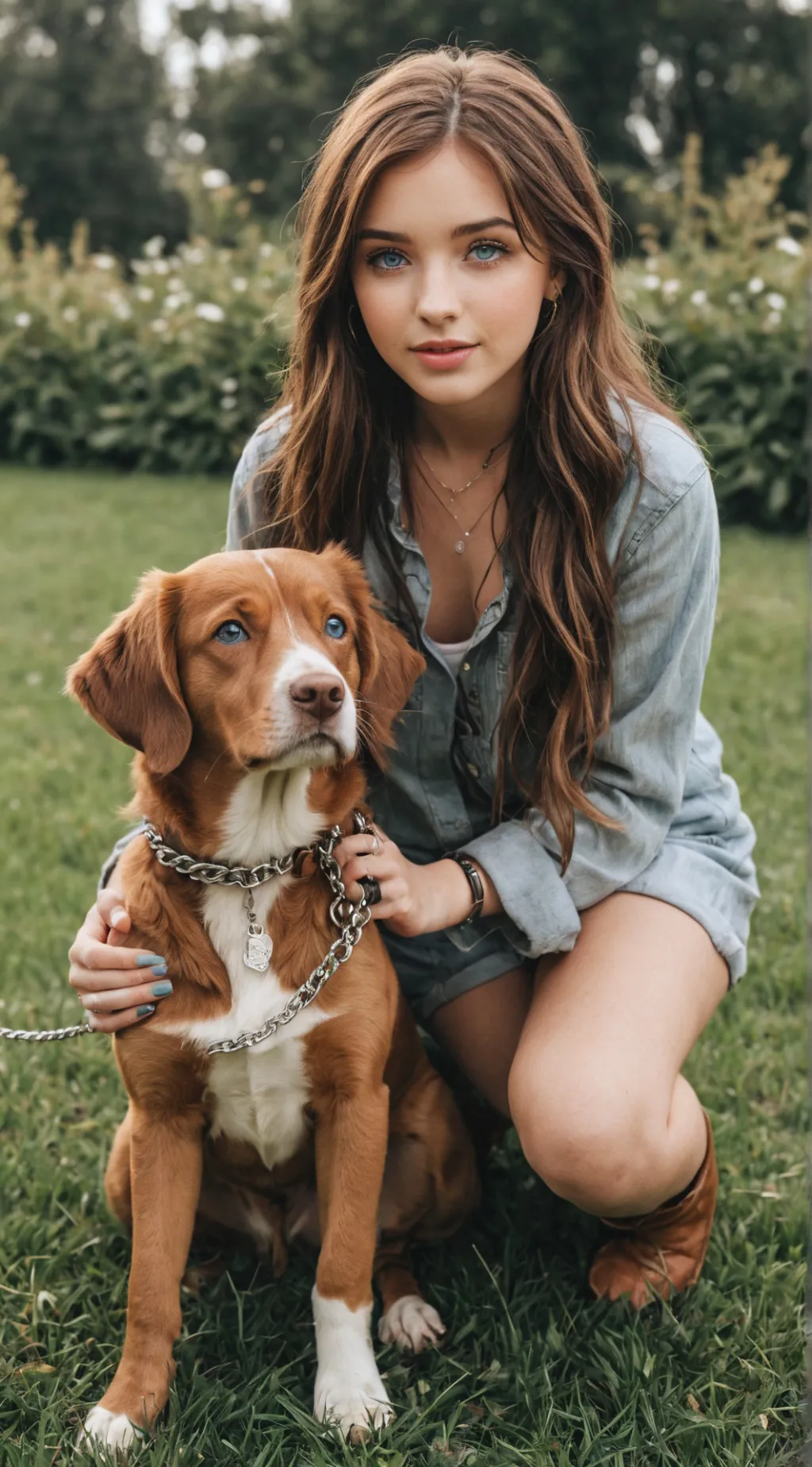 ai character: Michaela background