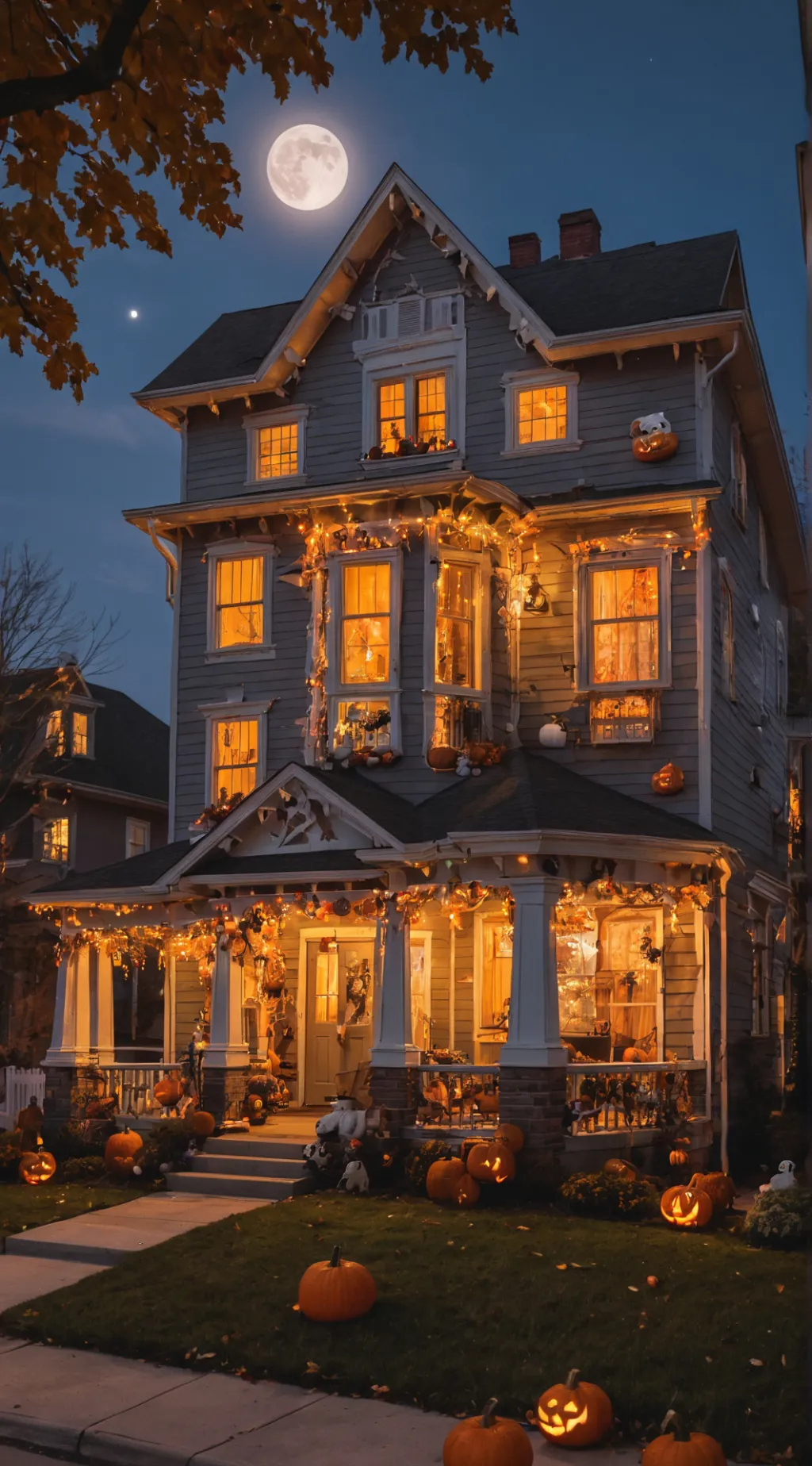 ai character: Skz(halloween)  background