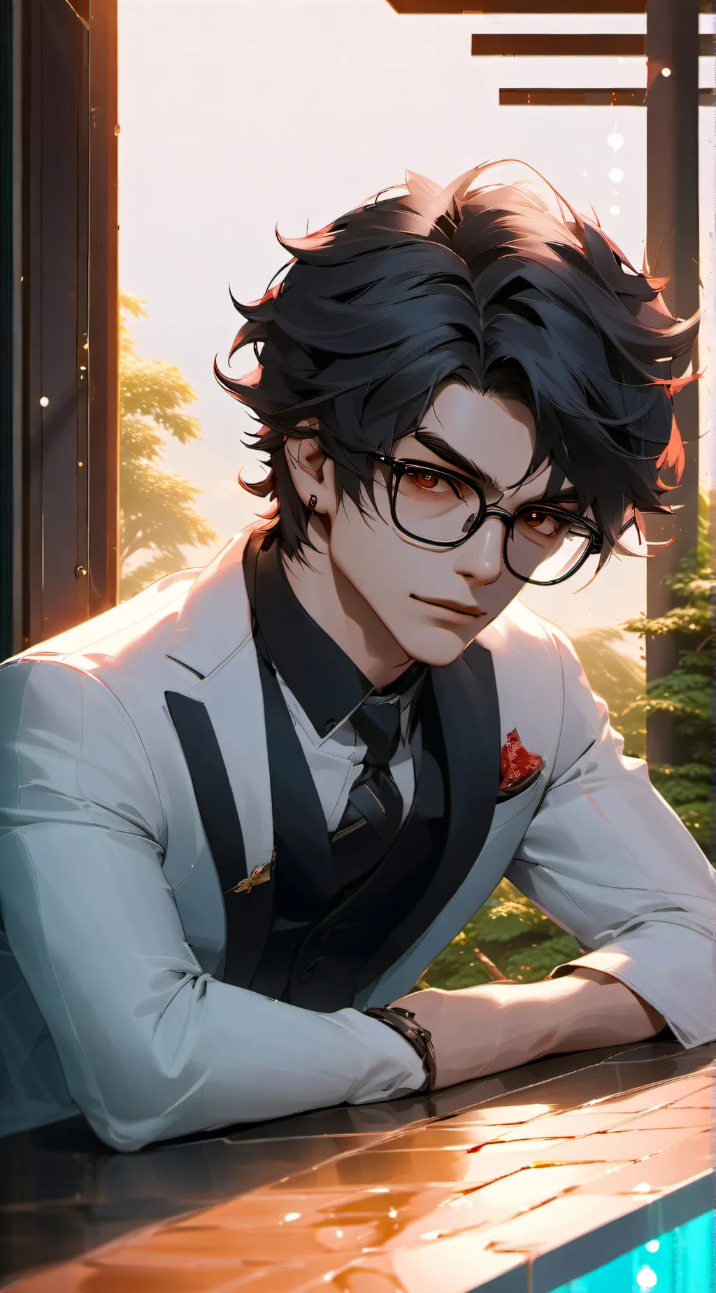 ai character: Nick background