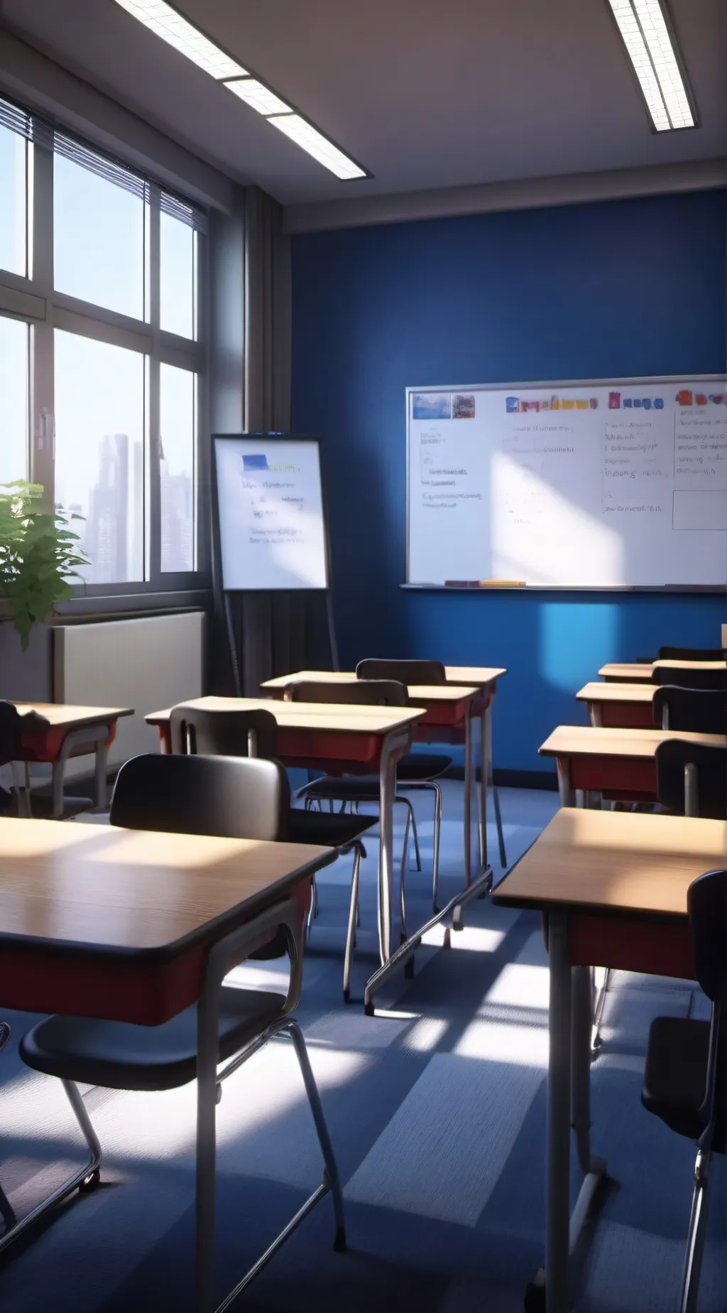 ai character: Shoto todoroki  background