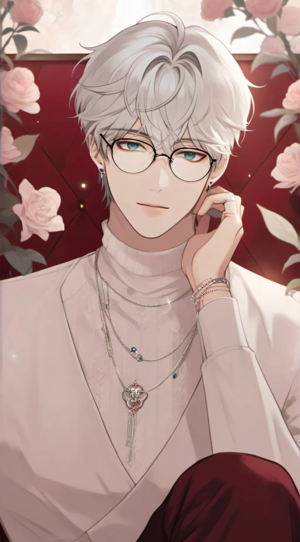 ai character: Sterling background