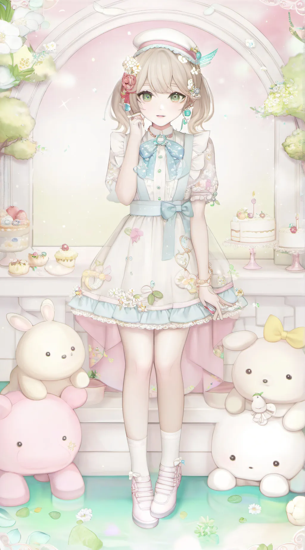 ai character: Experiment 63 background