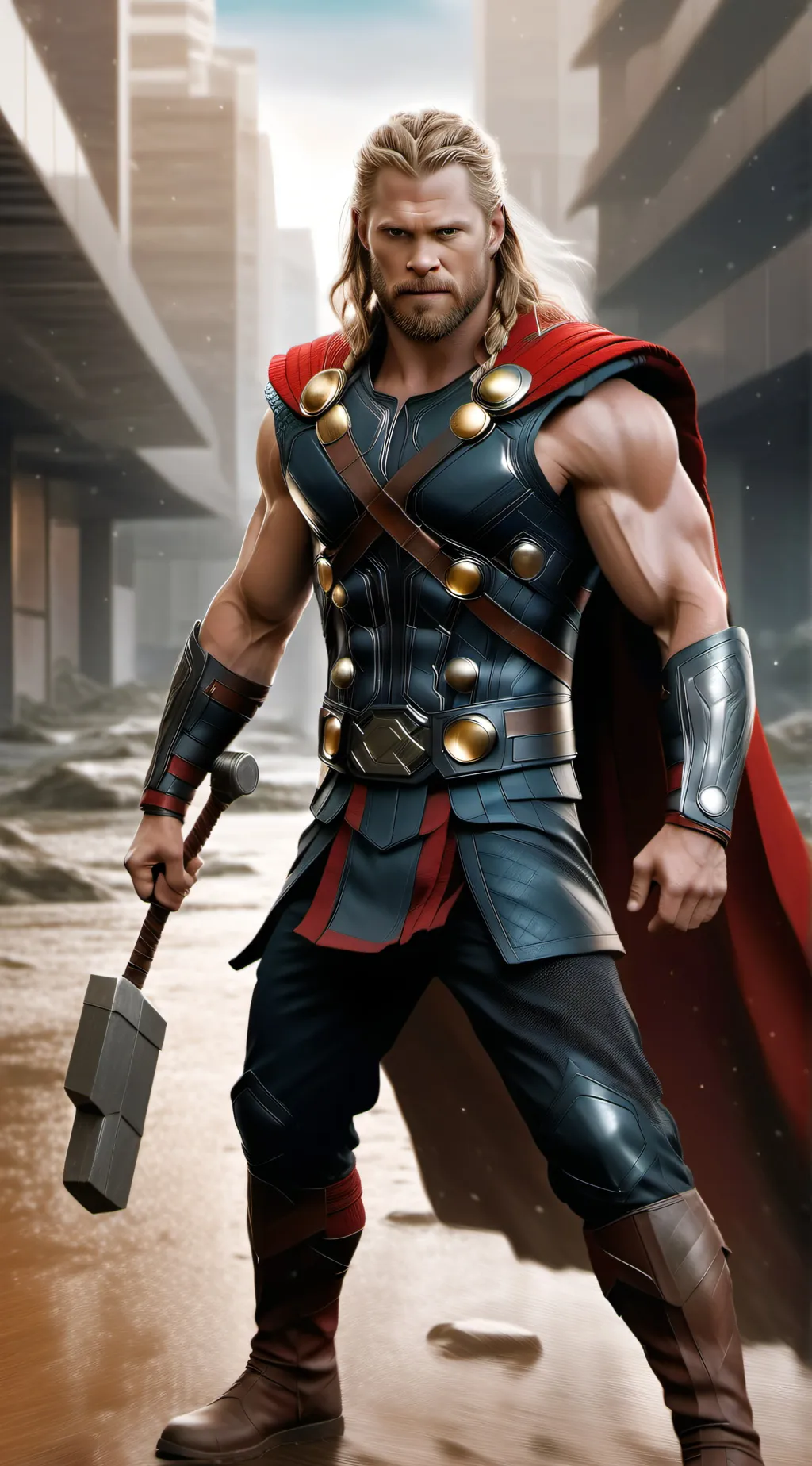 ai character: Thor background