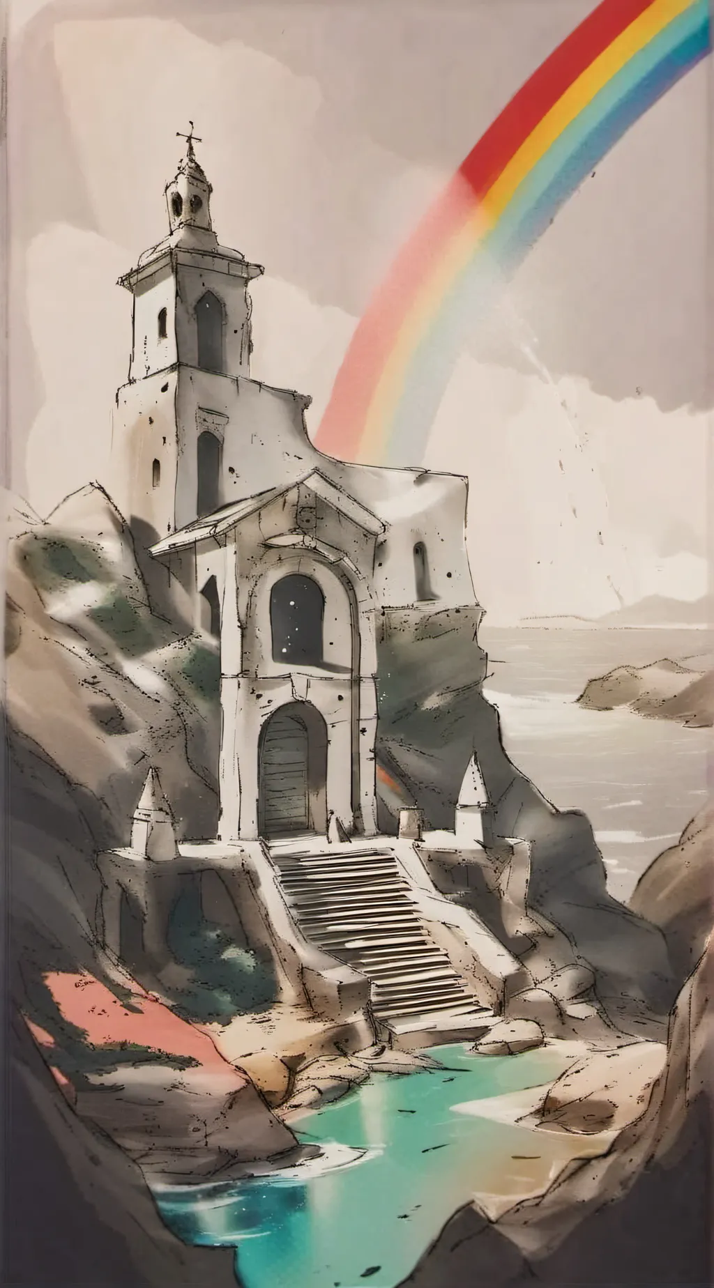 ai character: 🍭DANDYS WORLD🍓 background