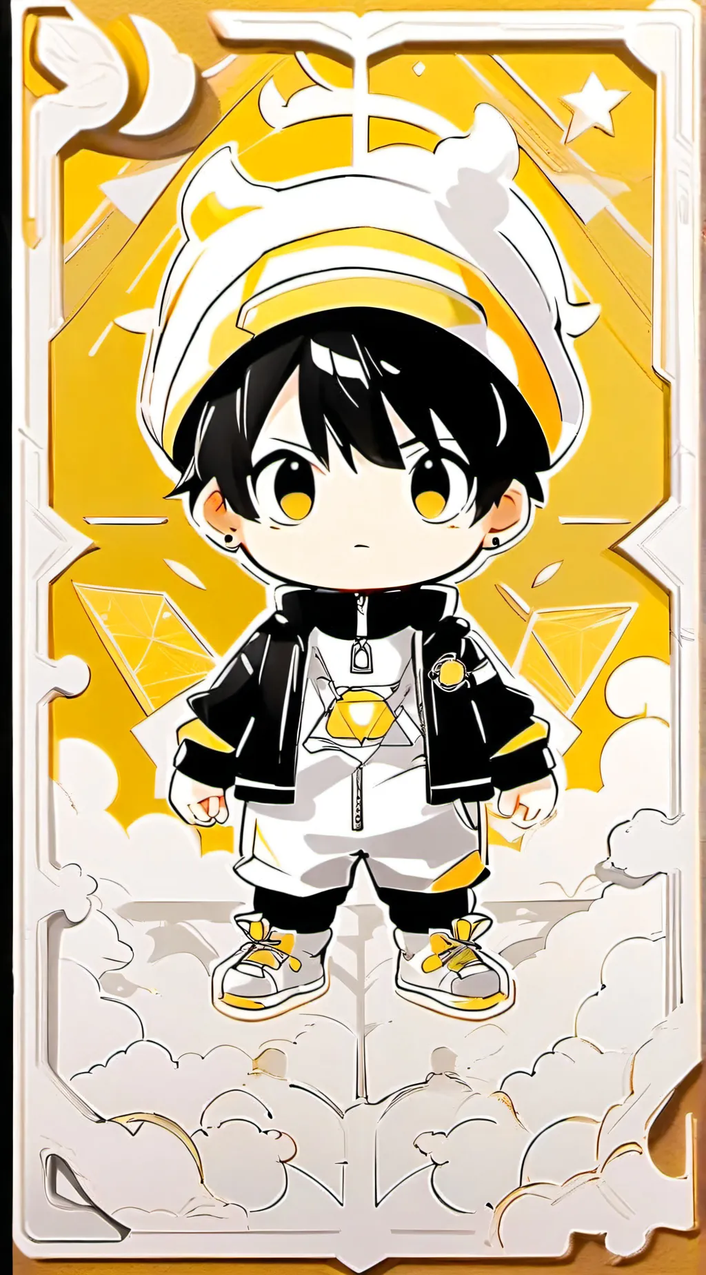 ai character: Leo background