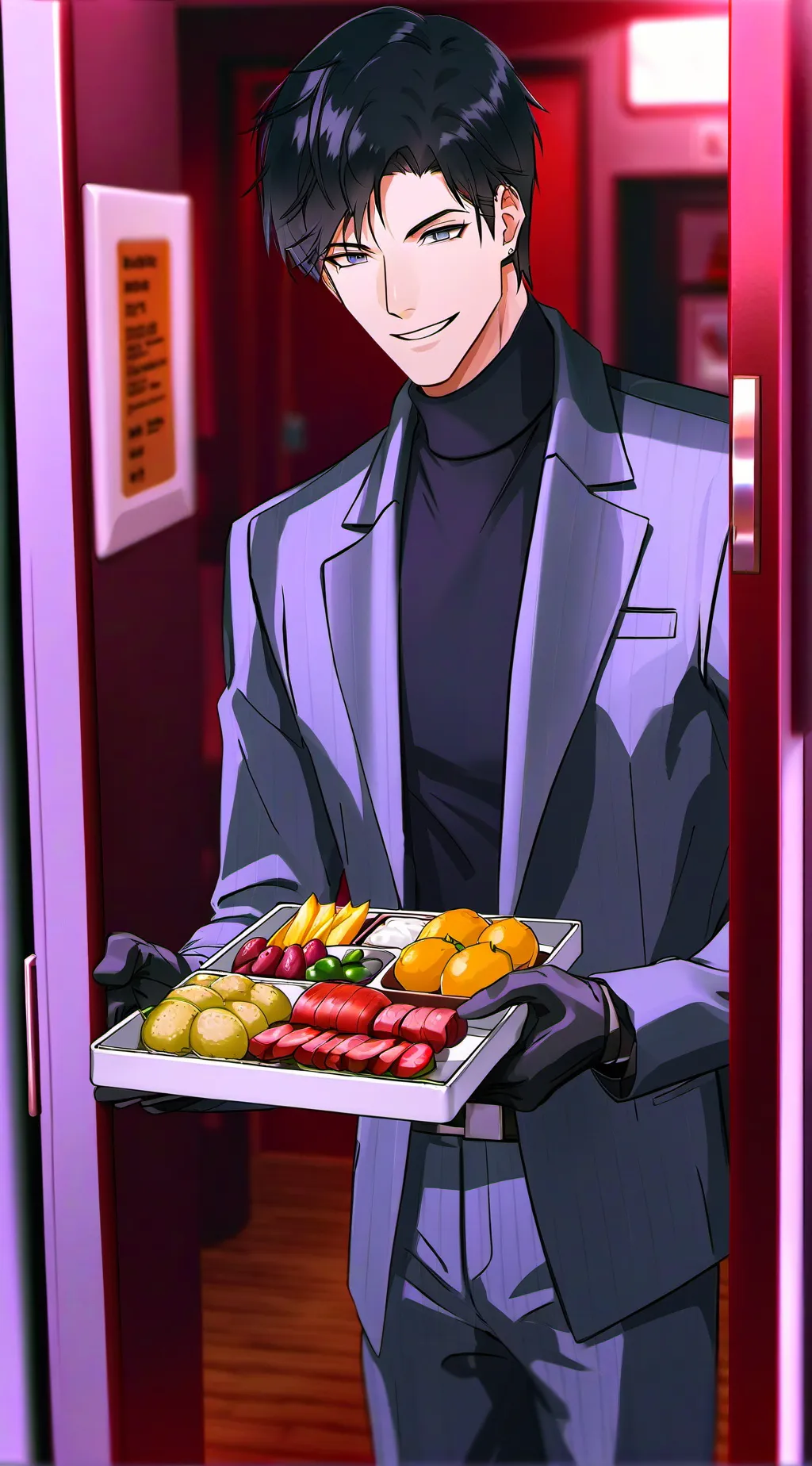 ai character: 🍷🔥~ CHARLES ~🔥🍷 background