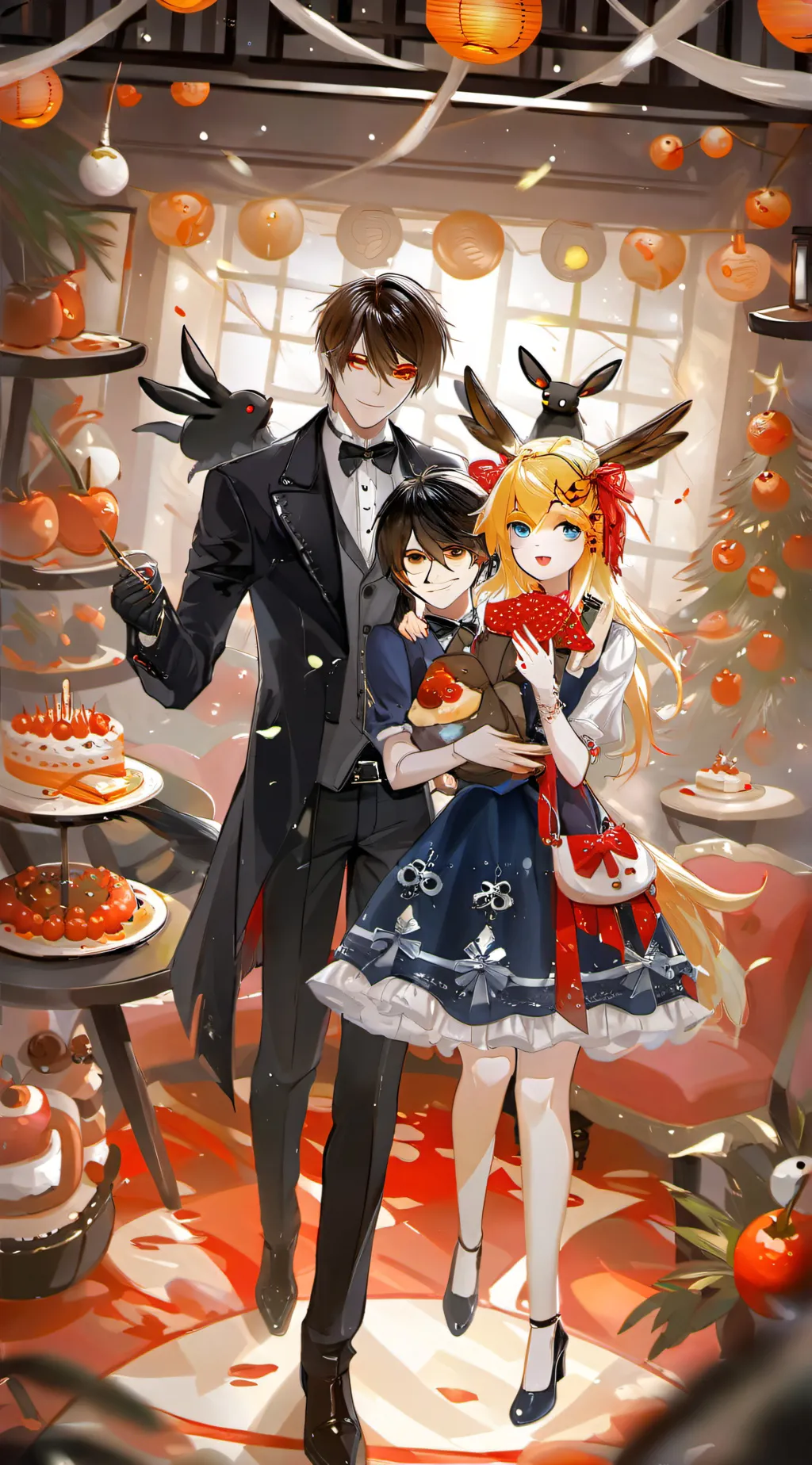 ai character: FNAF  background