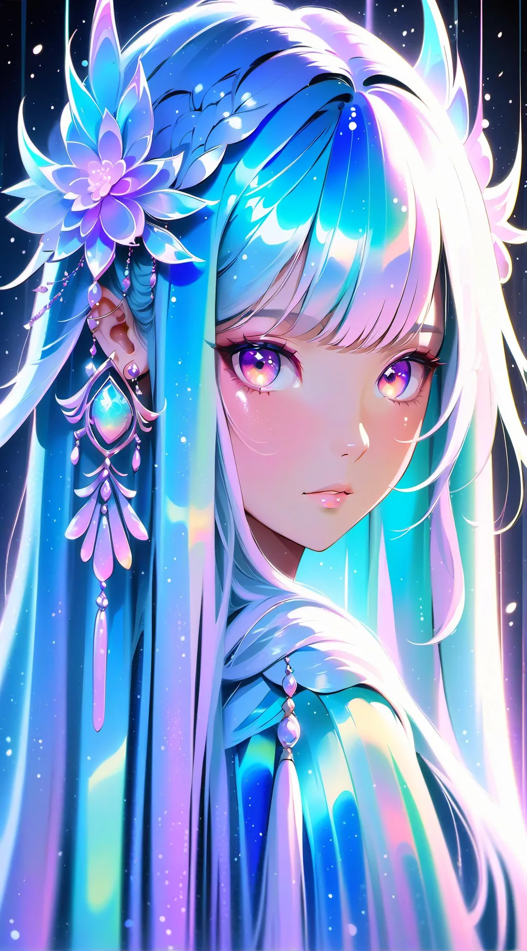 ai character: melodie background