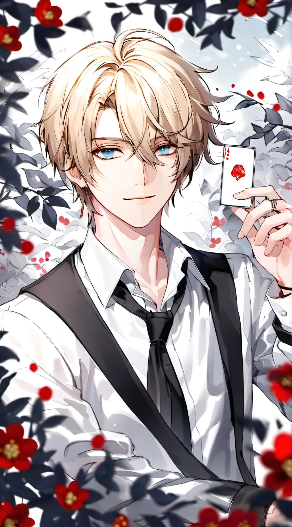 ai character: Leon background