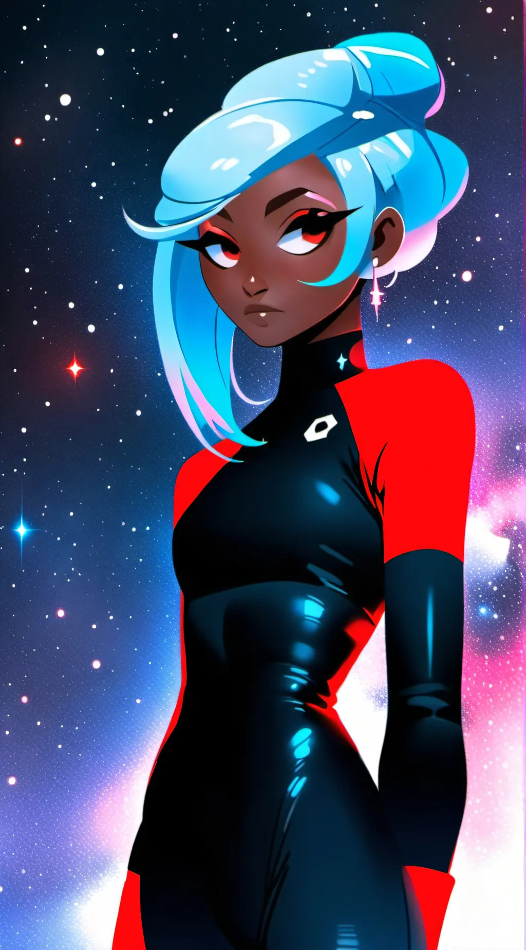 ai character: KC  background