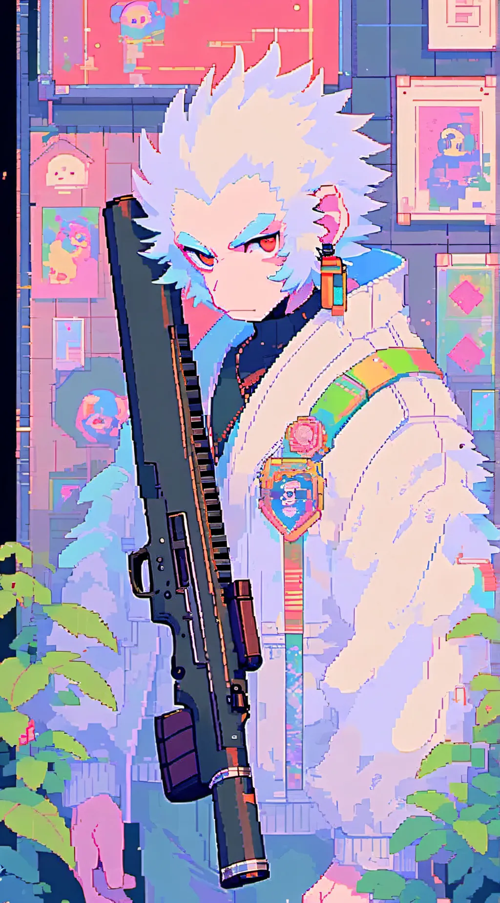 ai character: P3RPLEG3YVR(me) background