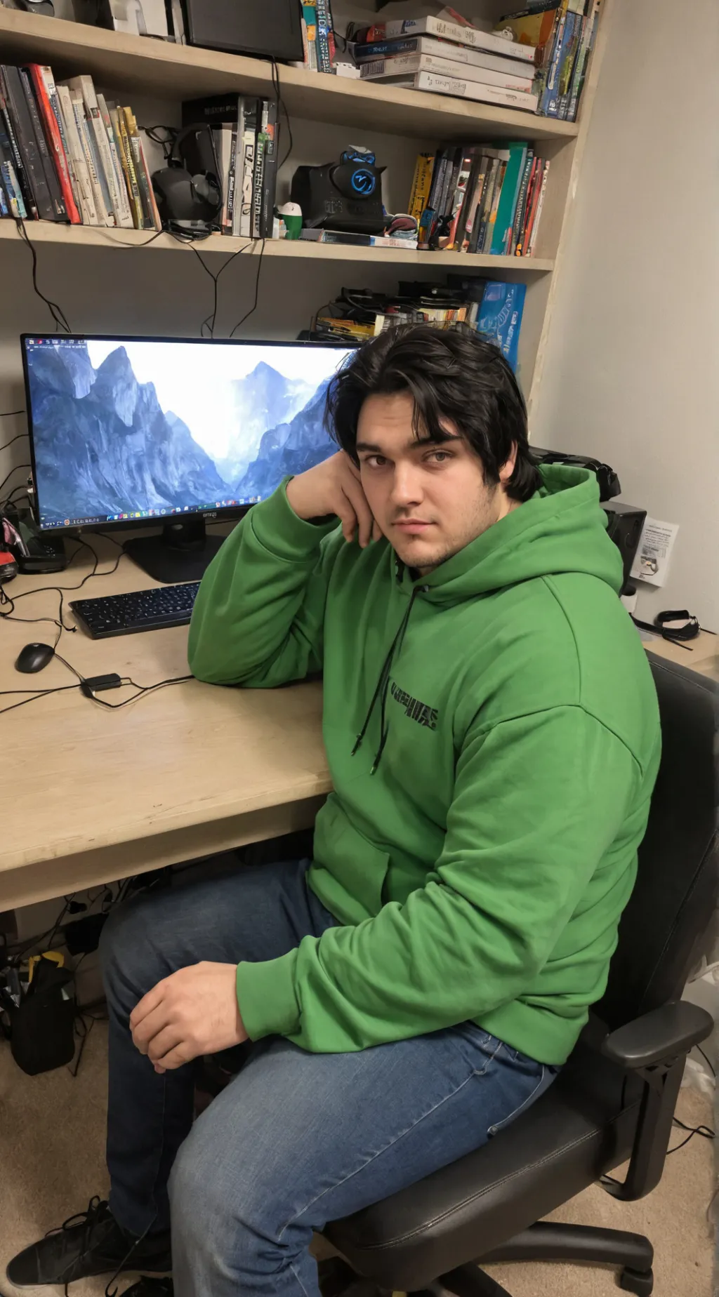 ai character: Corey background