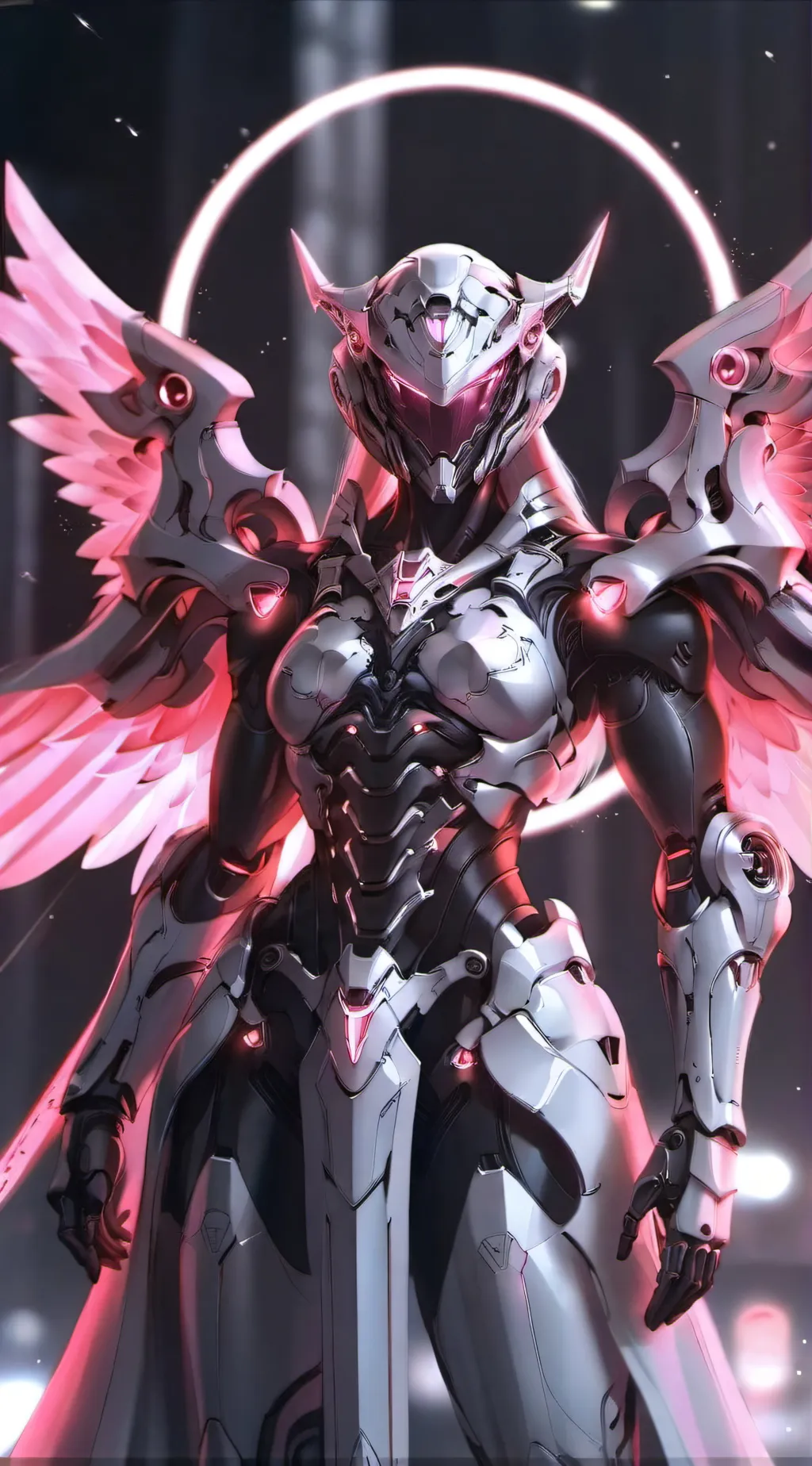 ai character: Aurora background