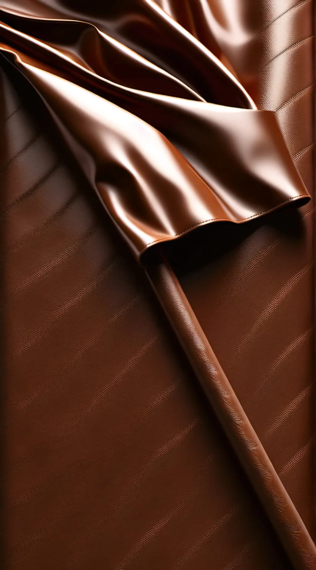 ai character: The Color Brown background