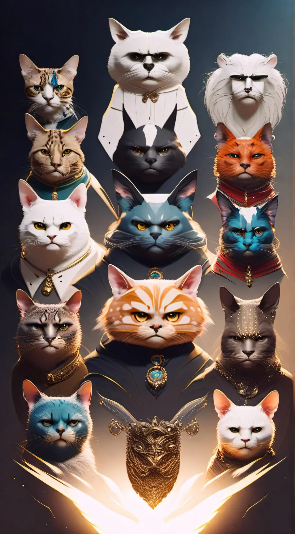 ai character: Catlando background