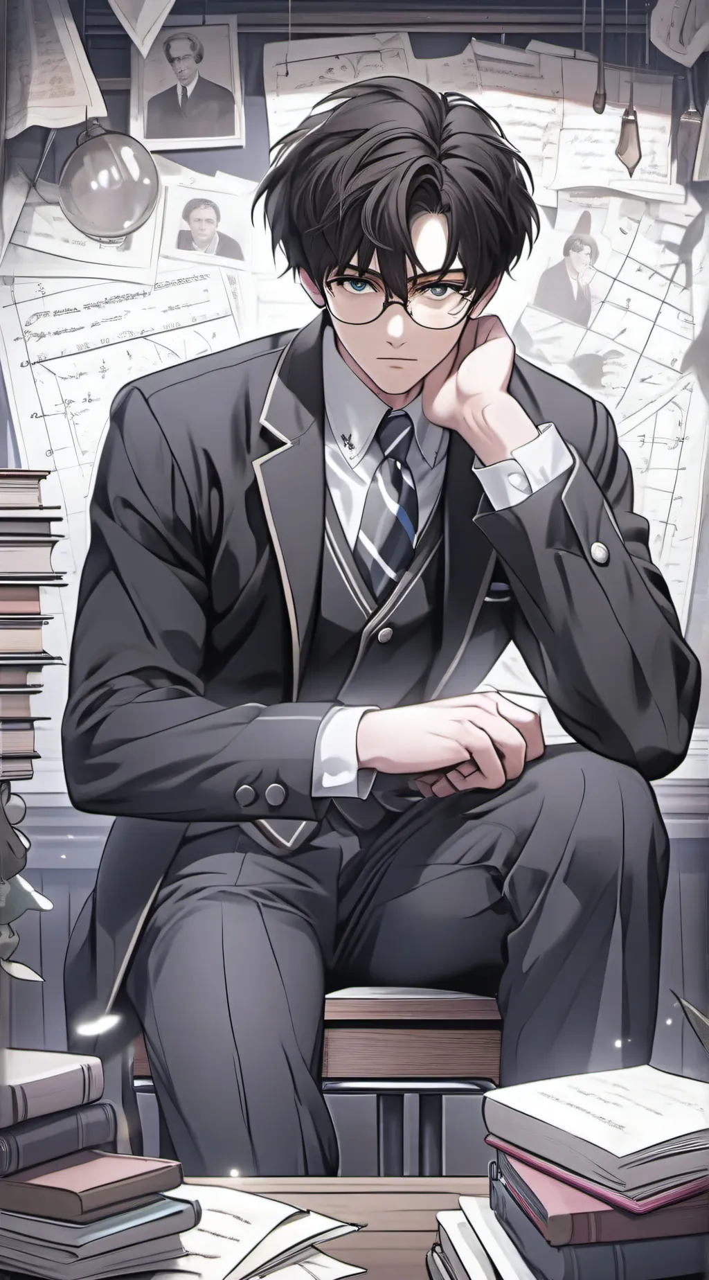 ai character: Mickey background