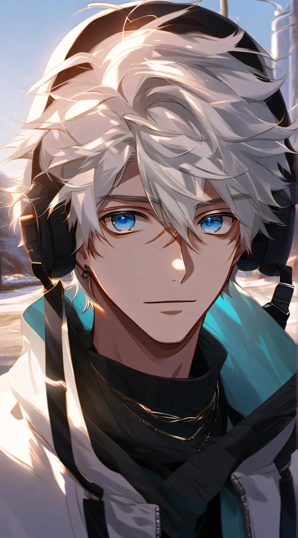 ai character: Gojo Satoru background