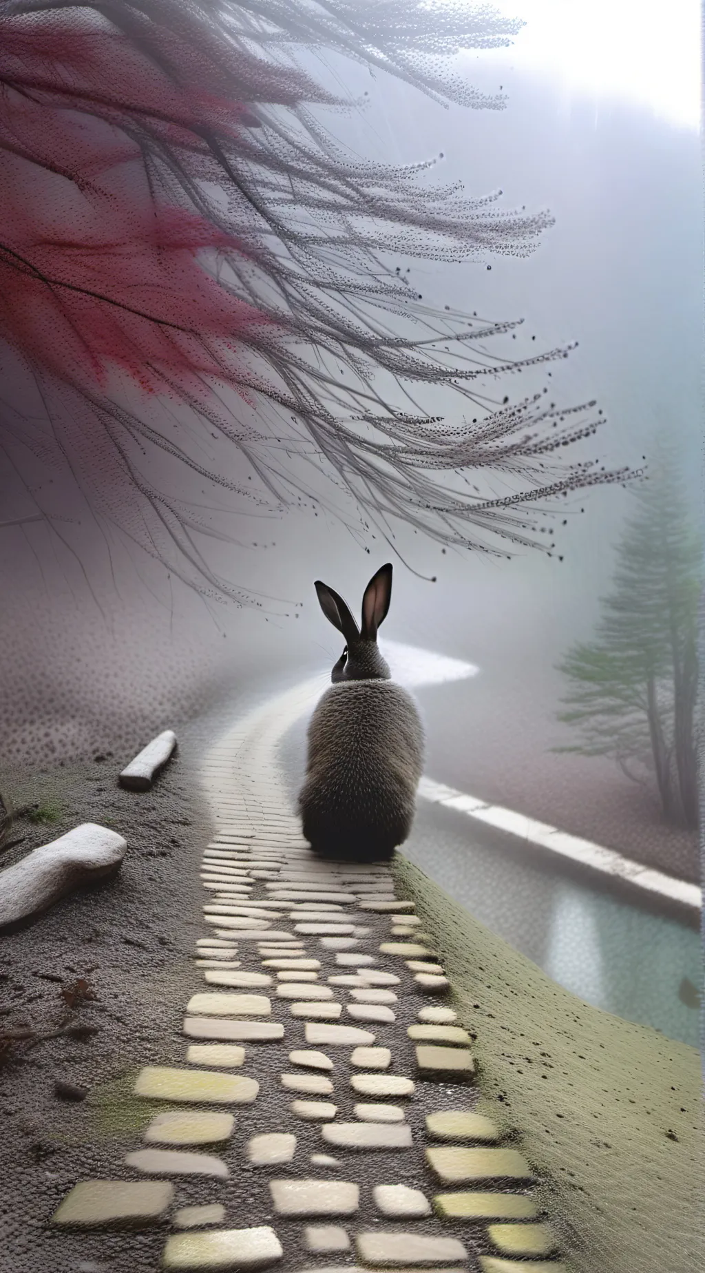 ai character: buny background