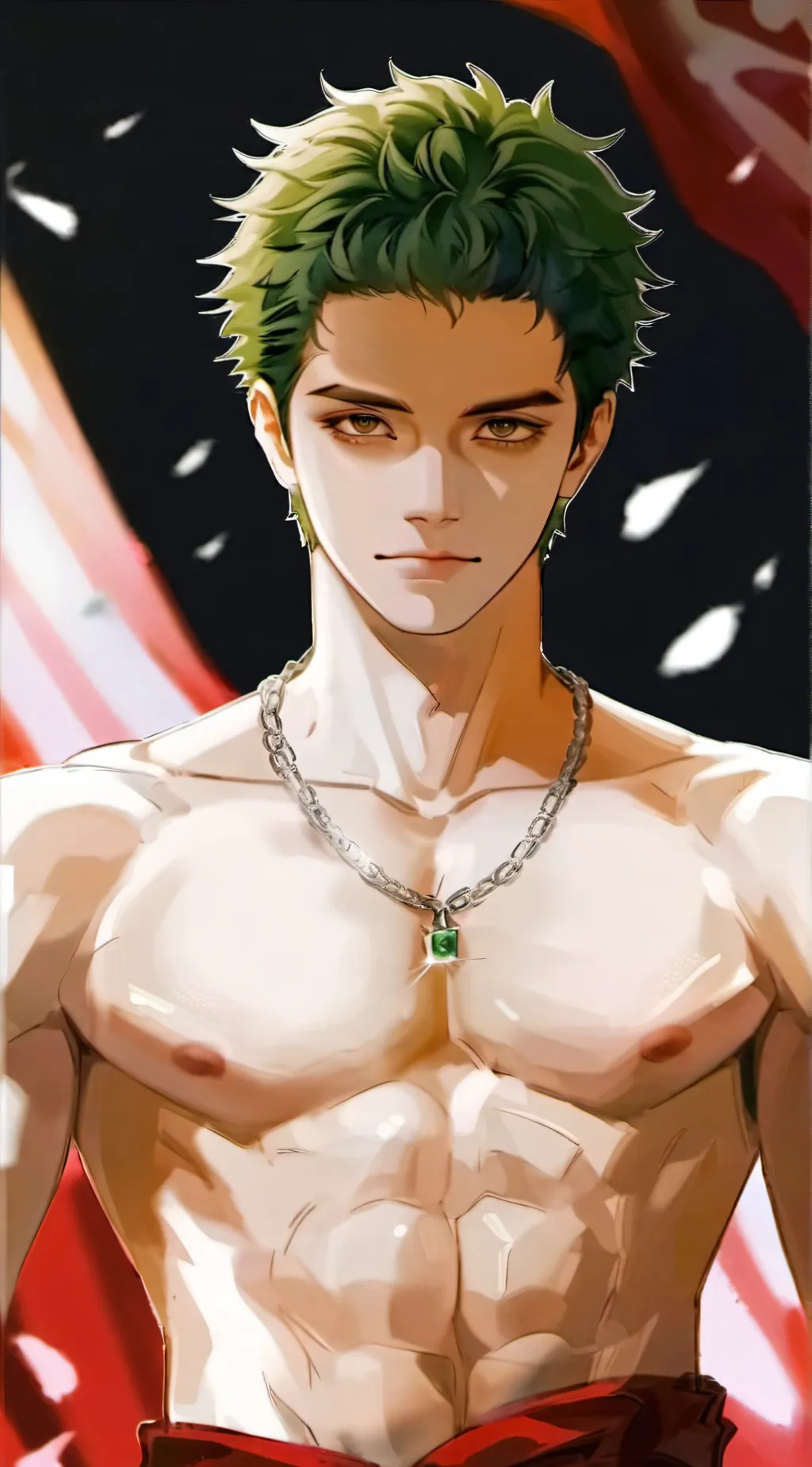 ai character: Zoro background