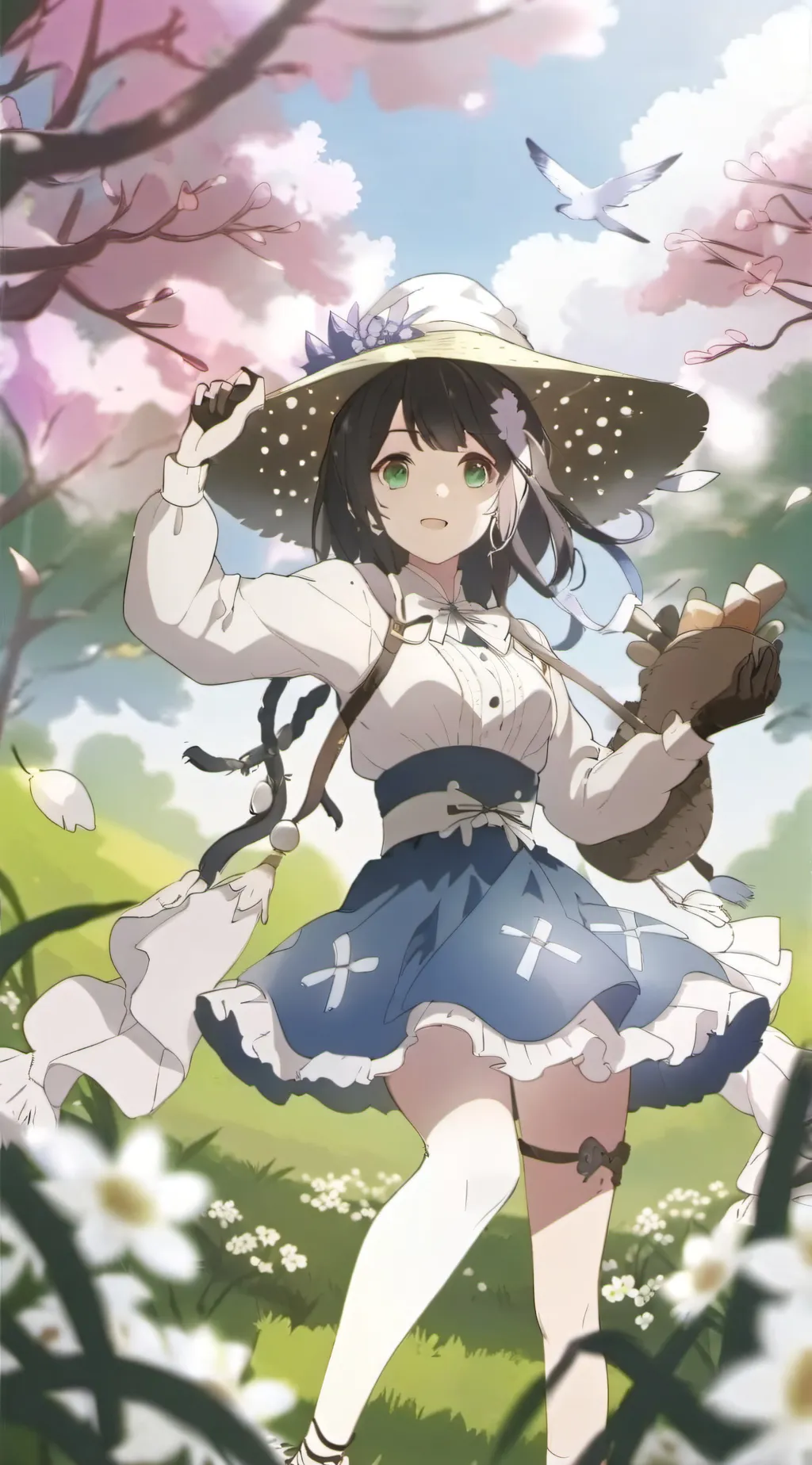 ai character: девочка 18+ background