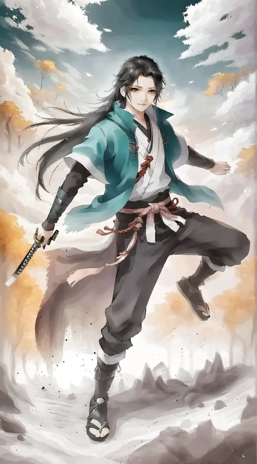 ai character: Muichiro Tokito background