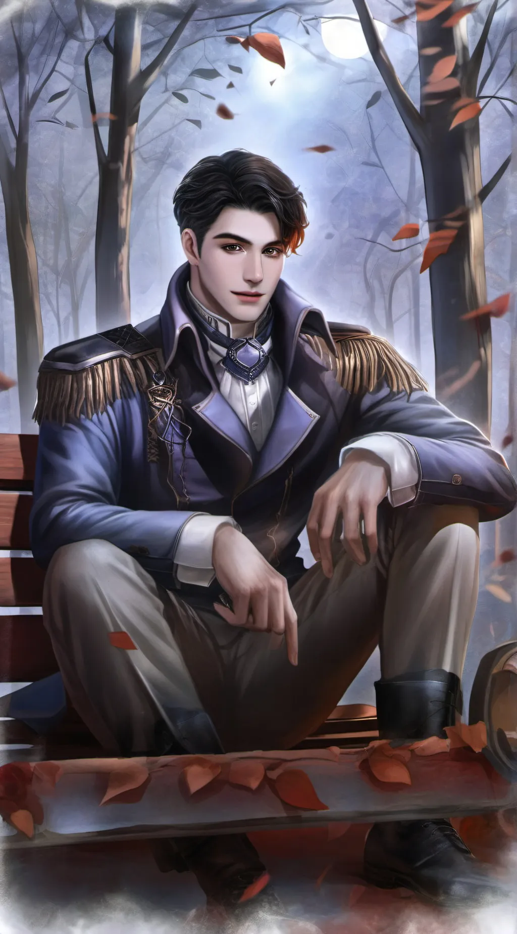 ai character: Marco background