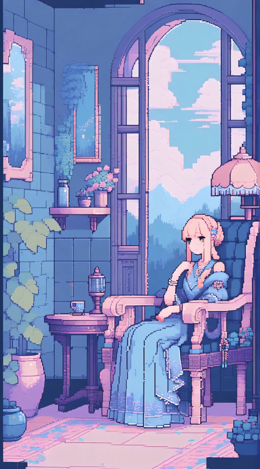 ai character: prinssesa background