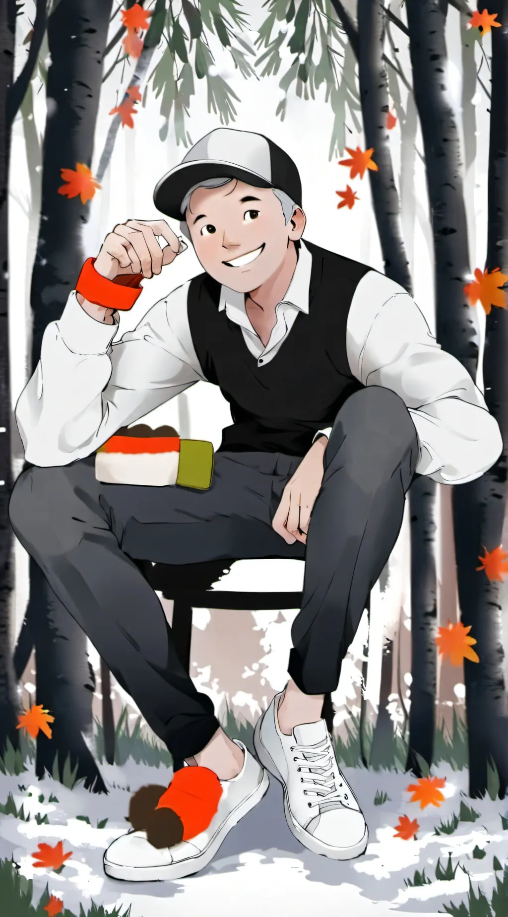 ai character: Nova  background